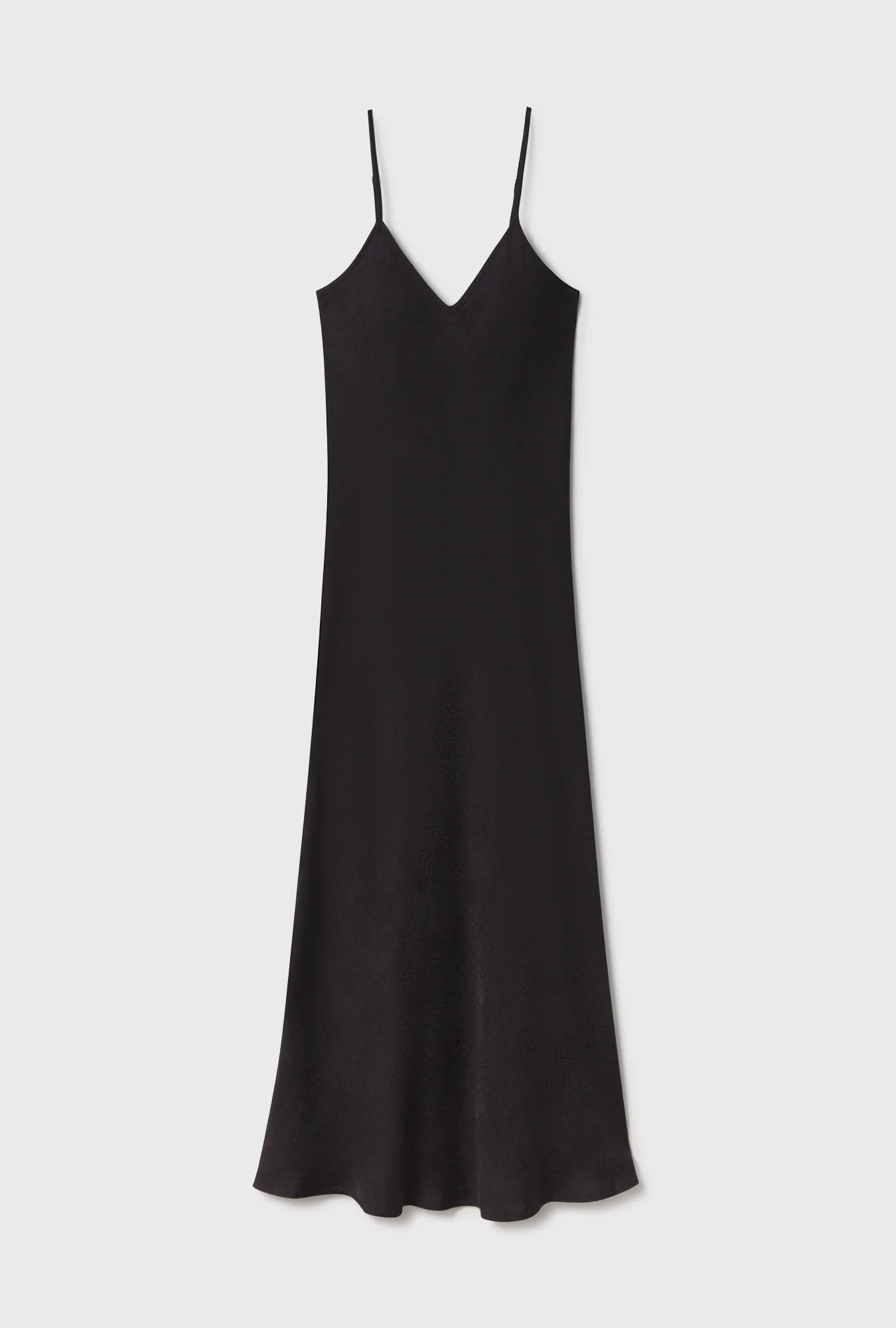 90s Slip Dress Coral Jacquard