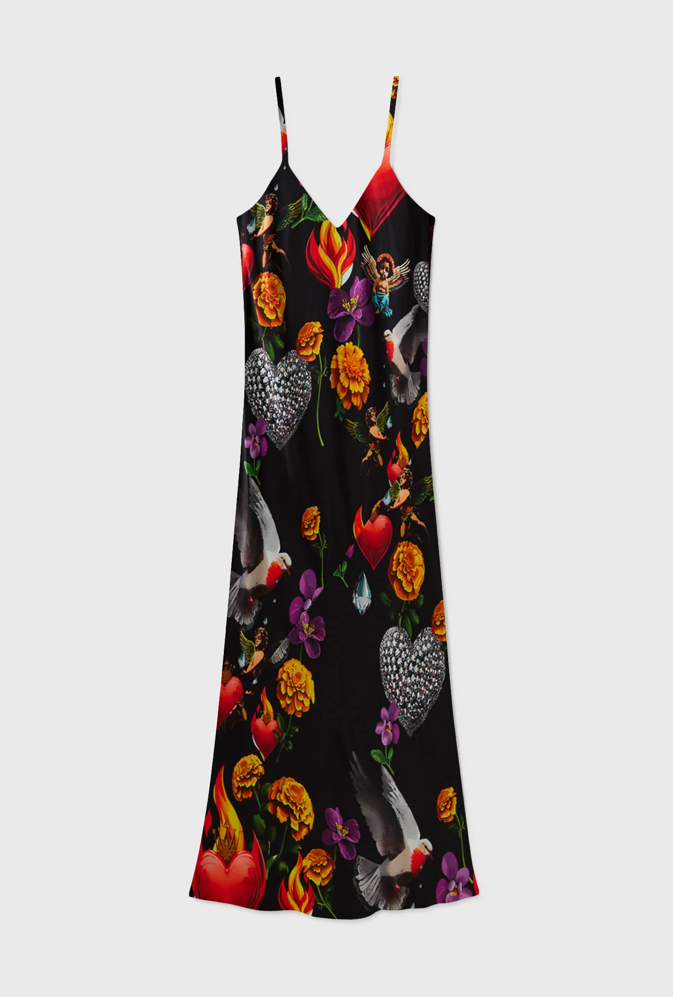 90s Slip Dress Dearly Beloved Black