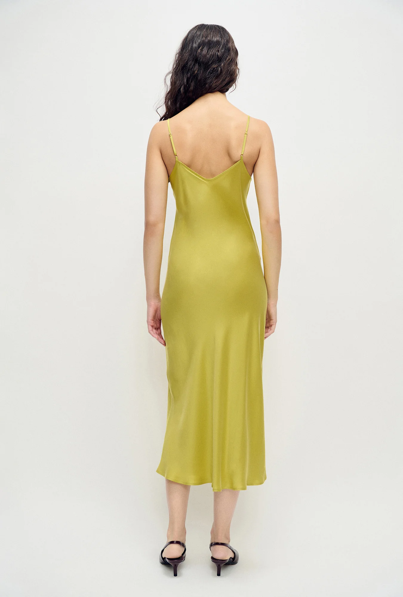 90s Slip Dress Limelight - Image 3