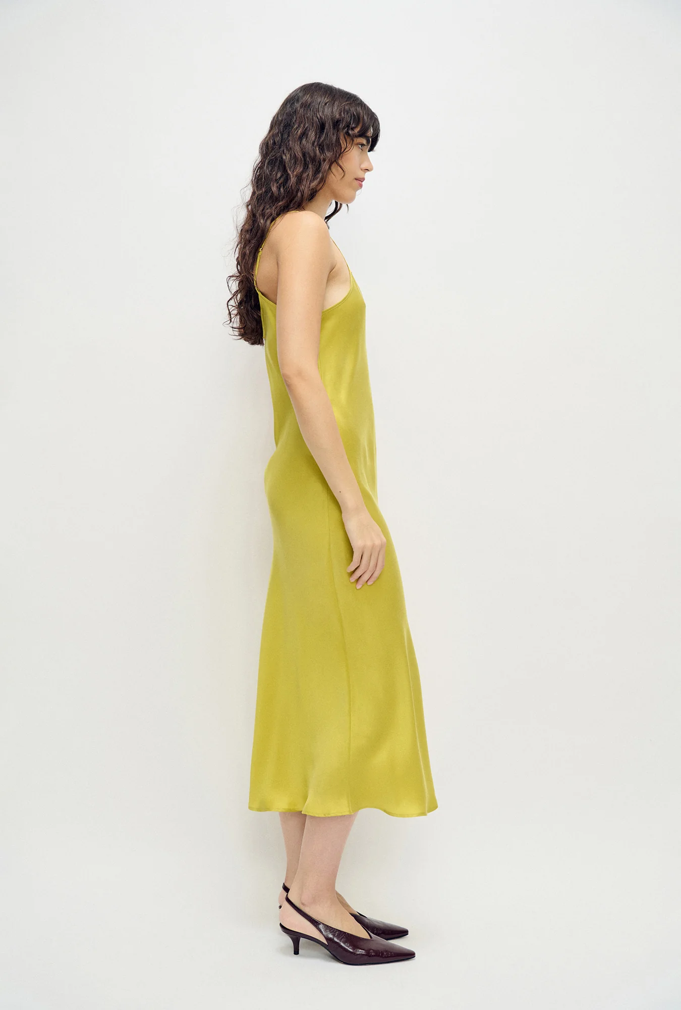 90s Slip Dress Limelight - Image 4