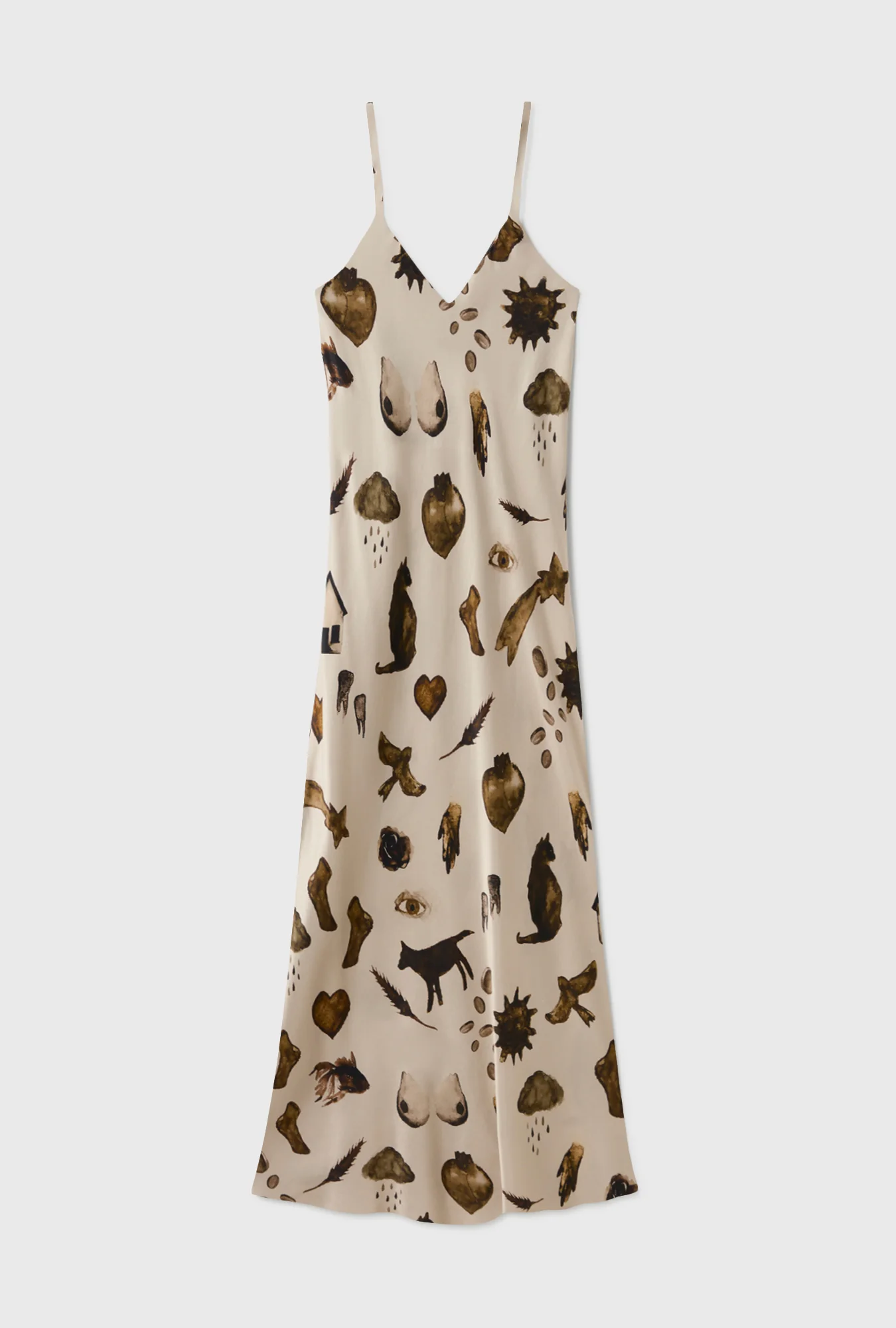 90s Slip Dress Miracles Hazelnut