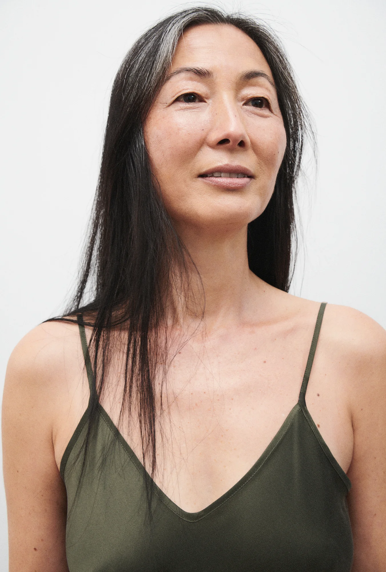 90s Slip Dress Pine - Image 6