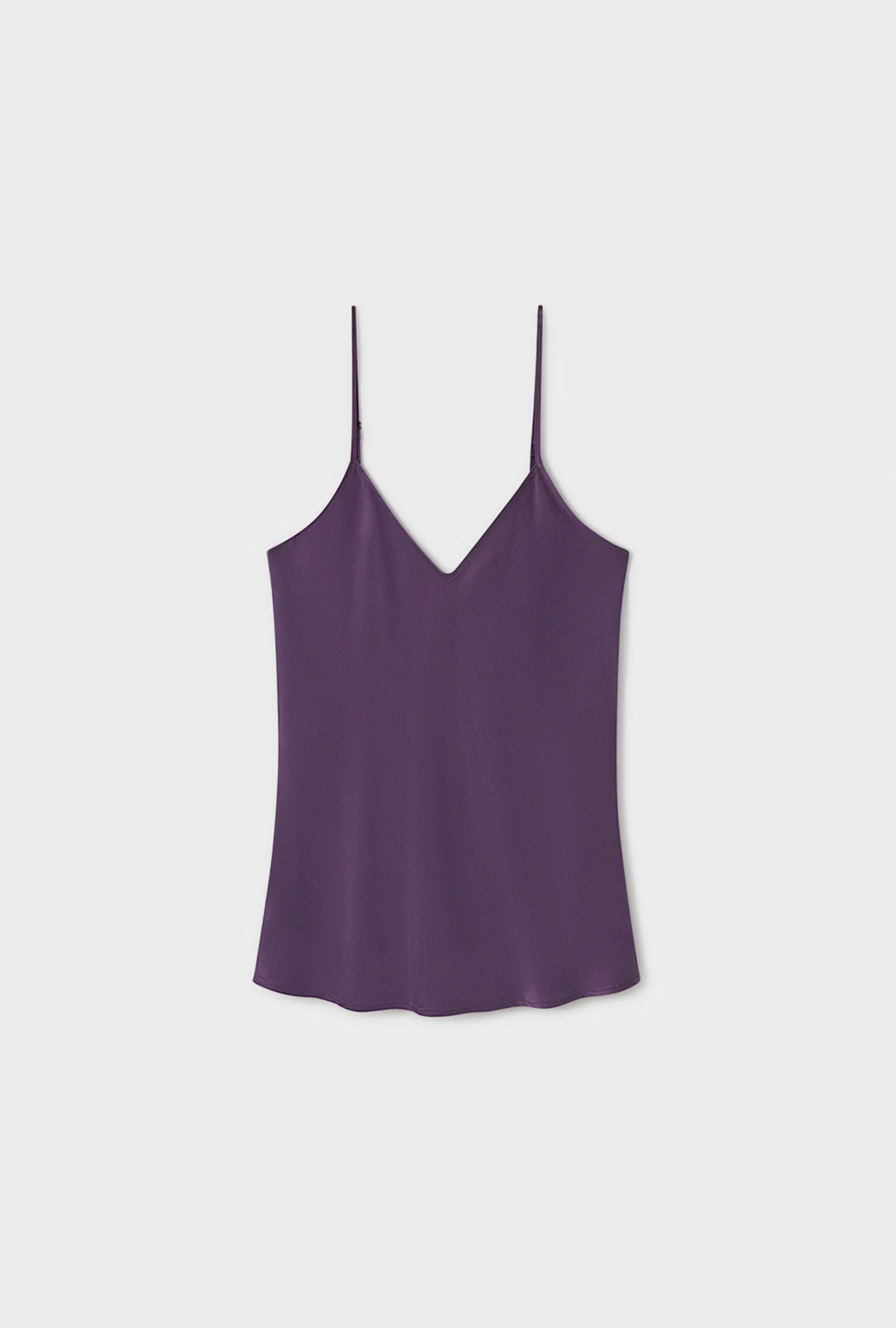 Bias Cut Cami Blackberry