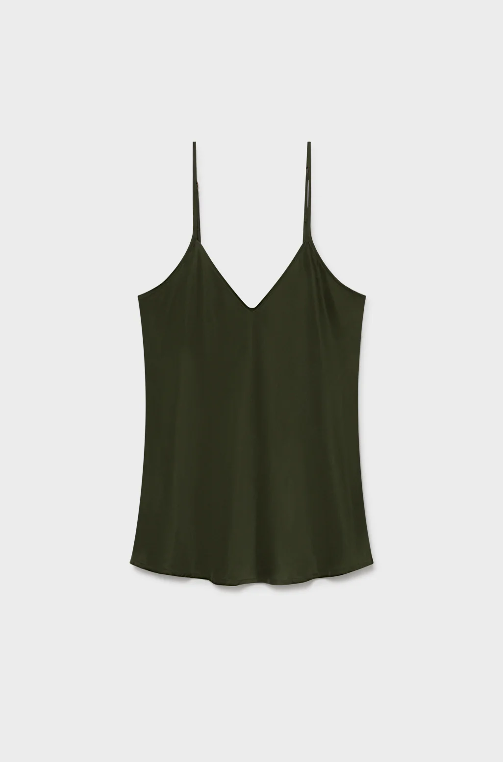 Bias Cut Cami Cedar
