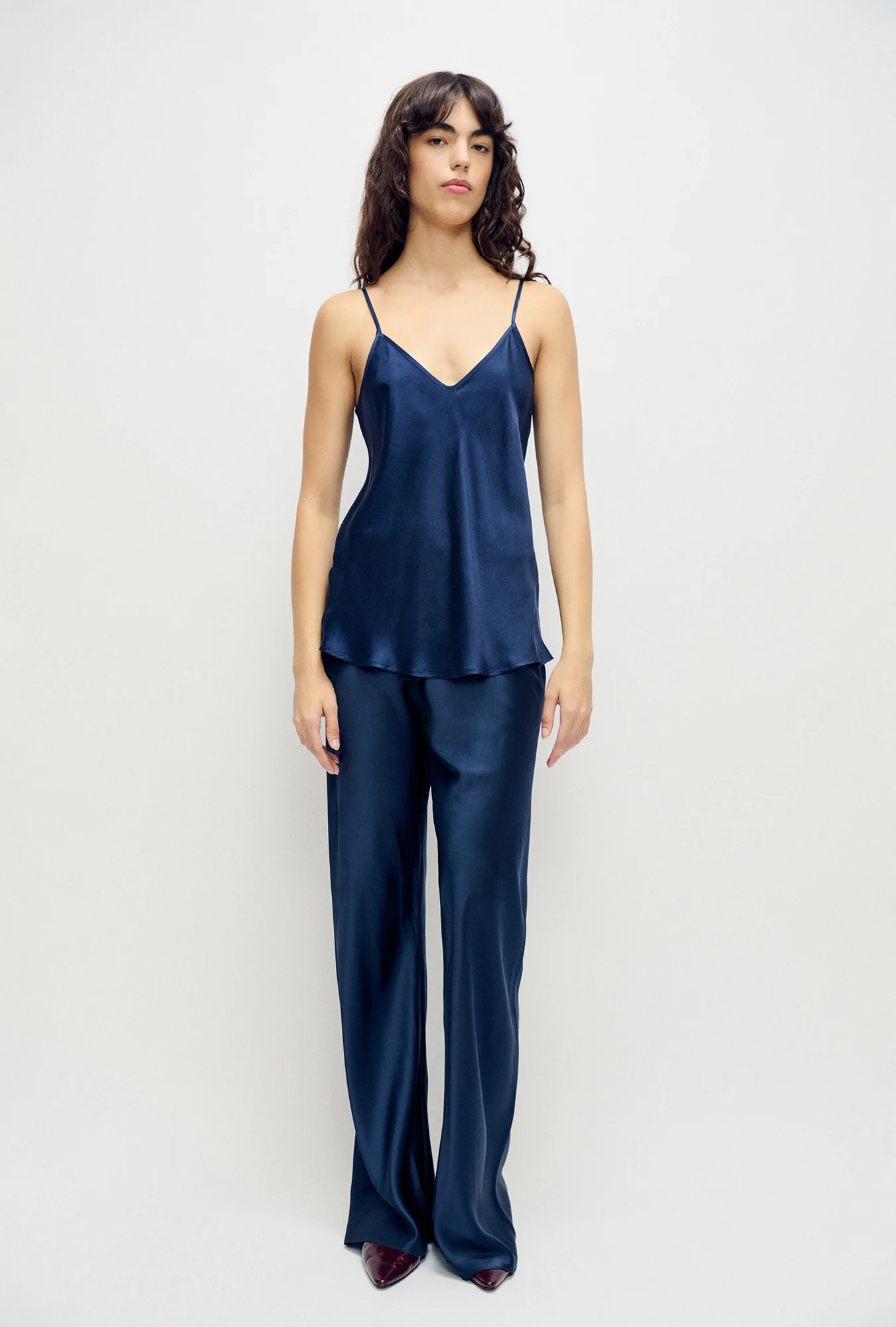 Bias Cut Cami Midnight - Image 5