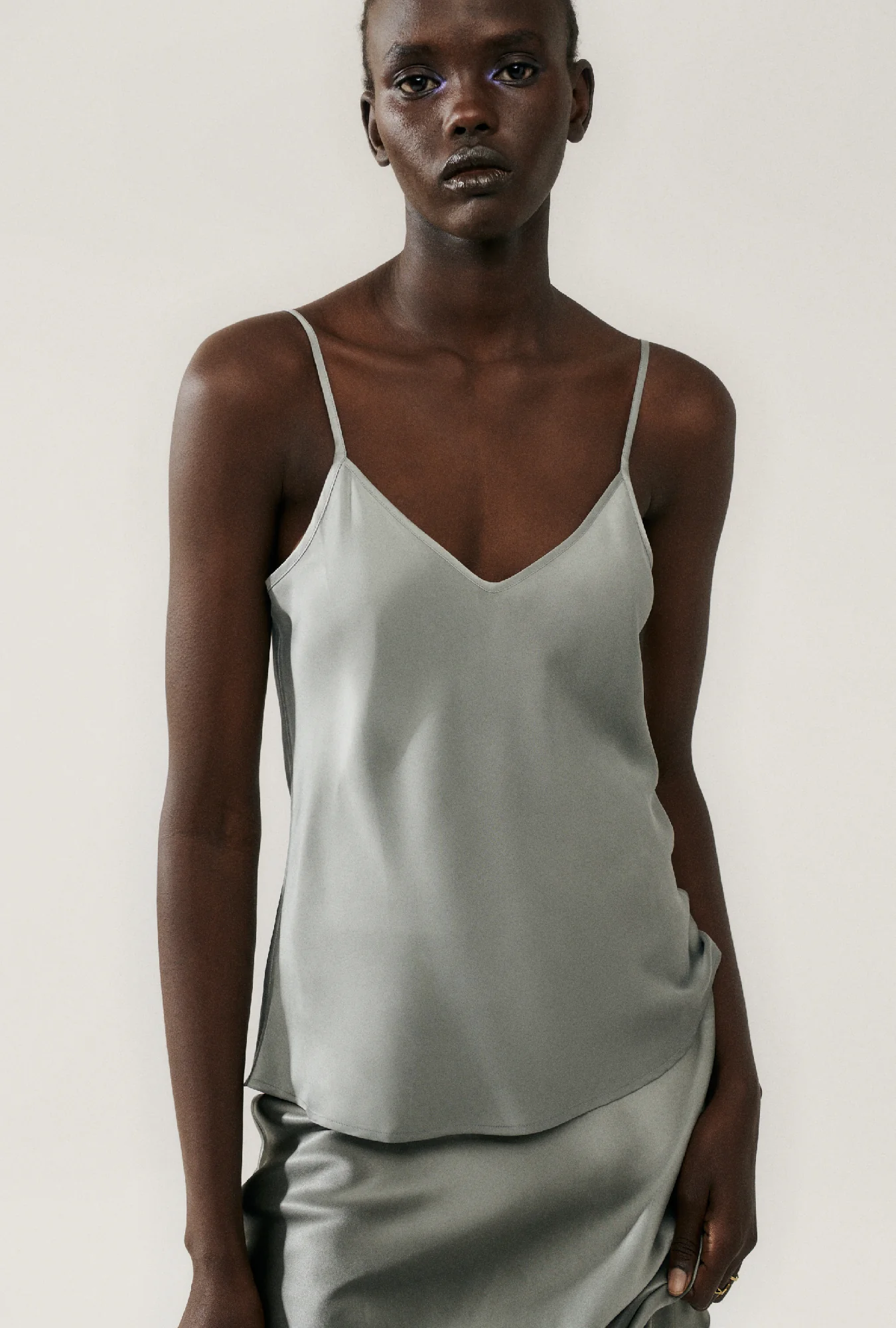 Bias Cut Cami Moon - Image 2