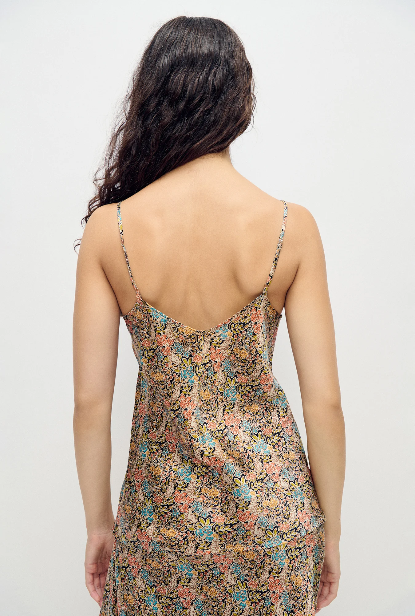 Bias Cut Cami Sugar Floral - Image 3