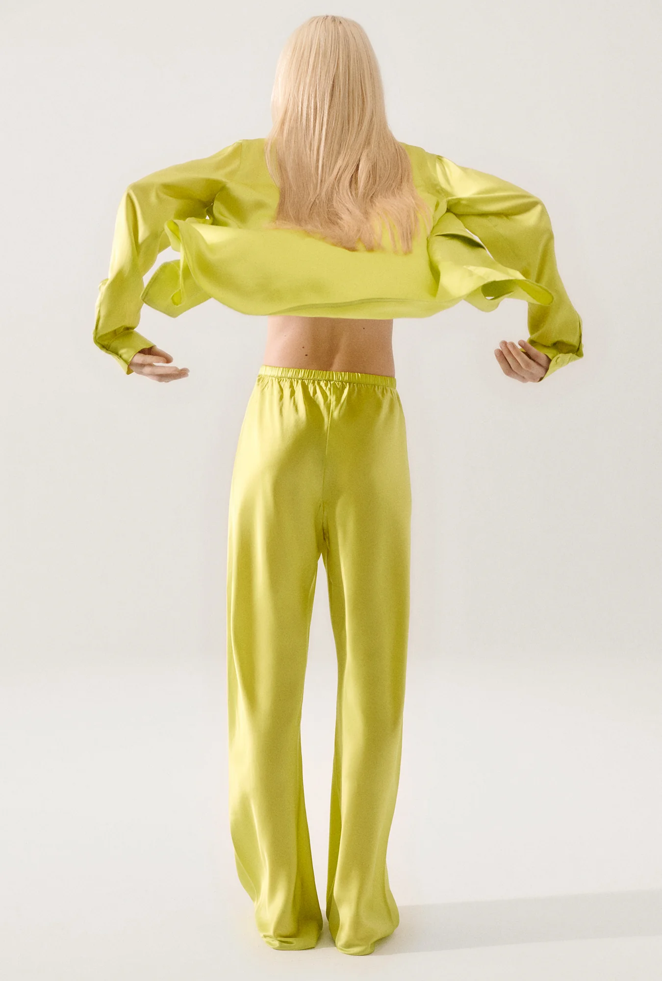 Bias Cut Pants Absinthe - Image 4