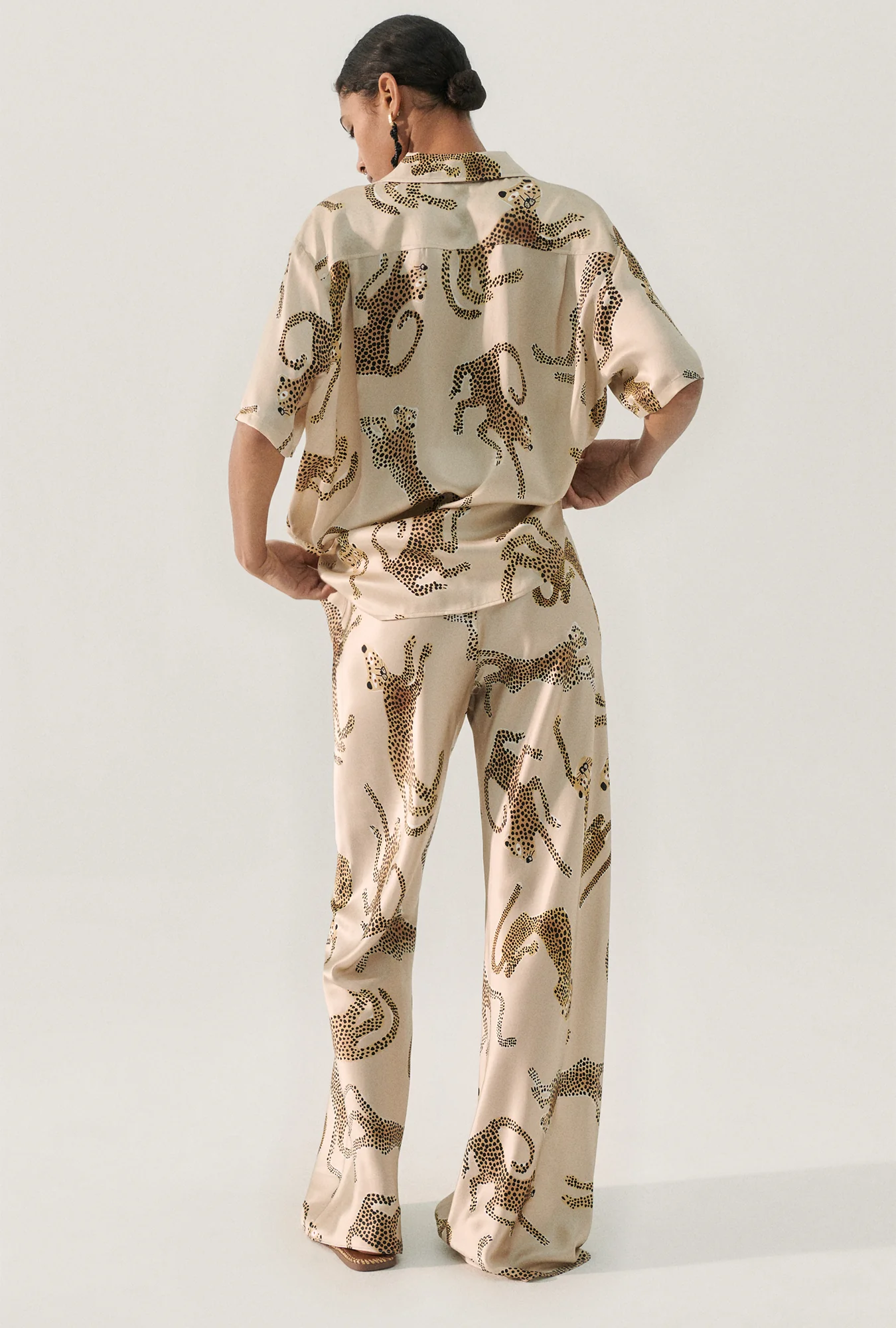 Bias Cut Pants Jaguars Hazelnut - Image 3