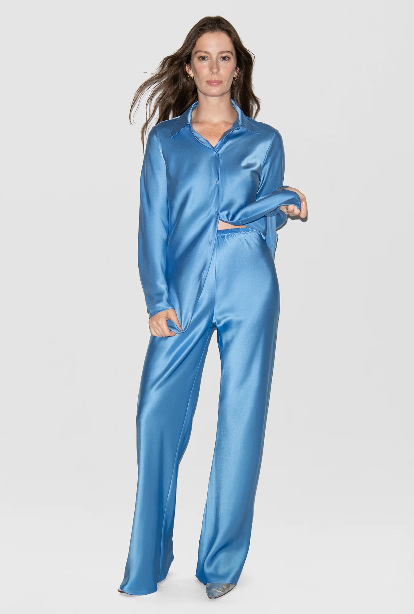 Bias Cut Pants Mirage - Image 2