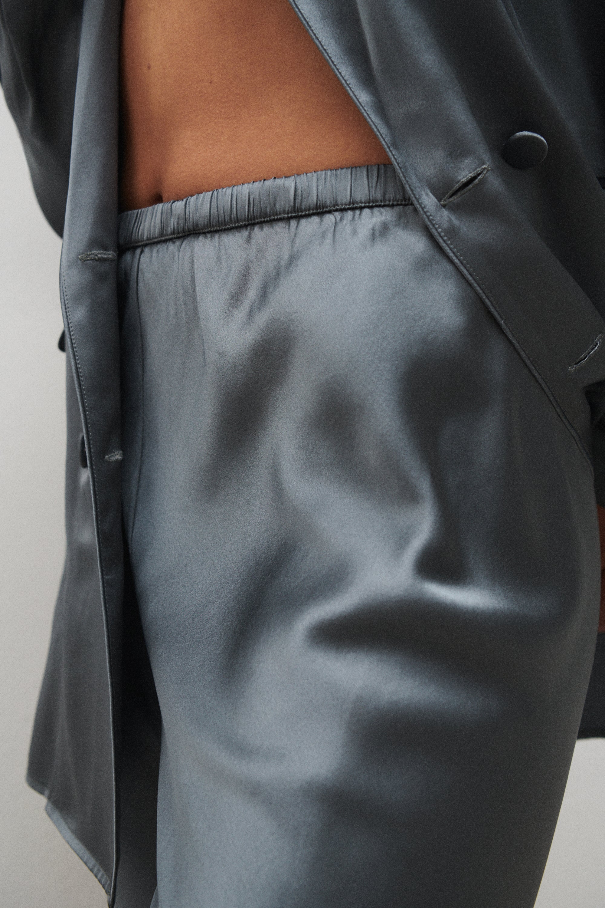 Bias Cut Pants Slate - Image 7