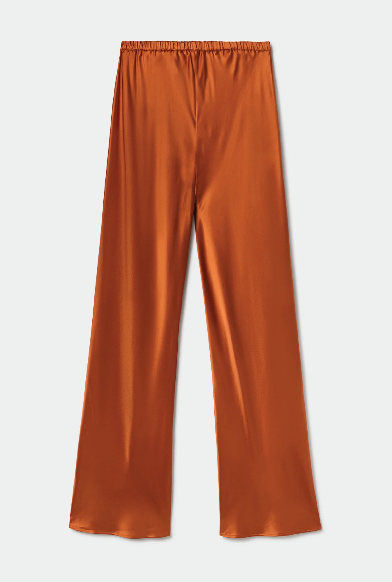 Bias Cut Pants Umber