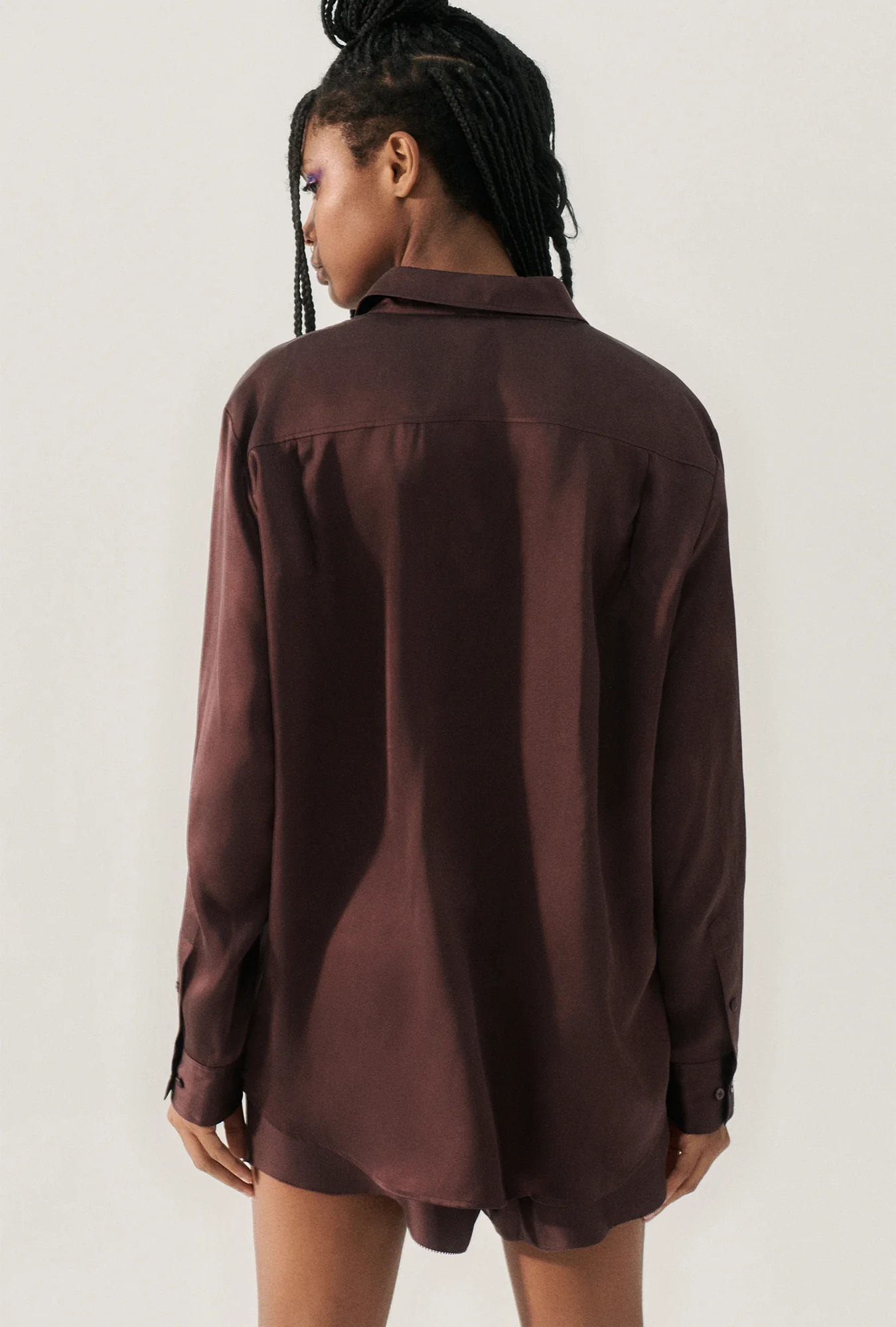 Boyfriend Shirt Cacao - Image 3