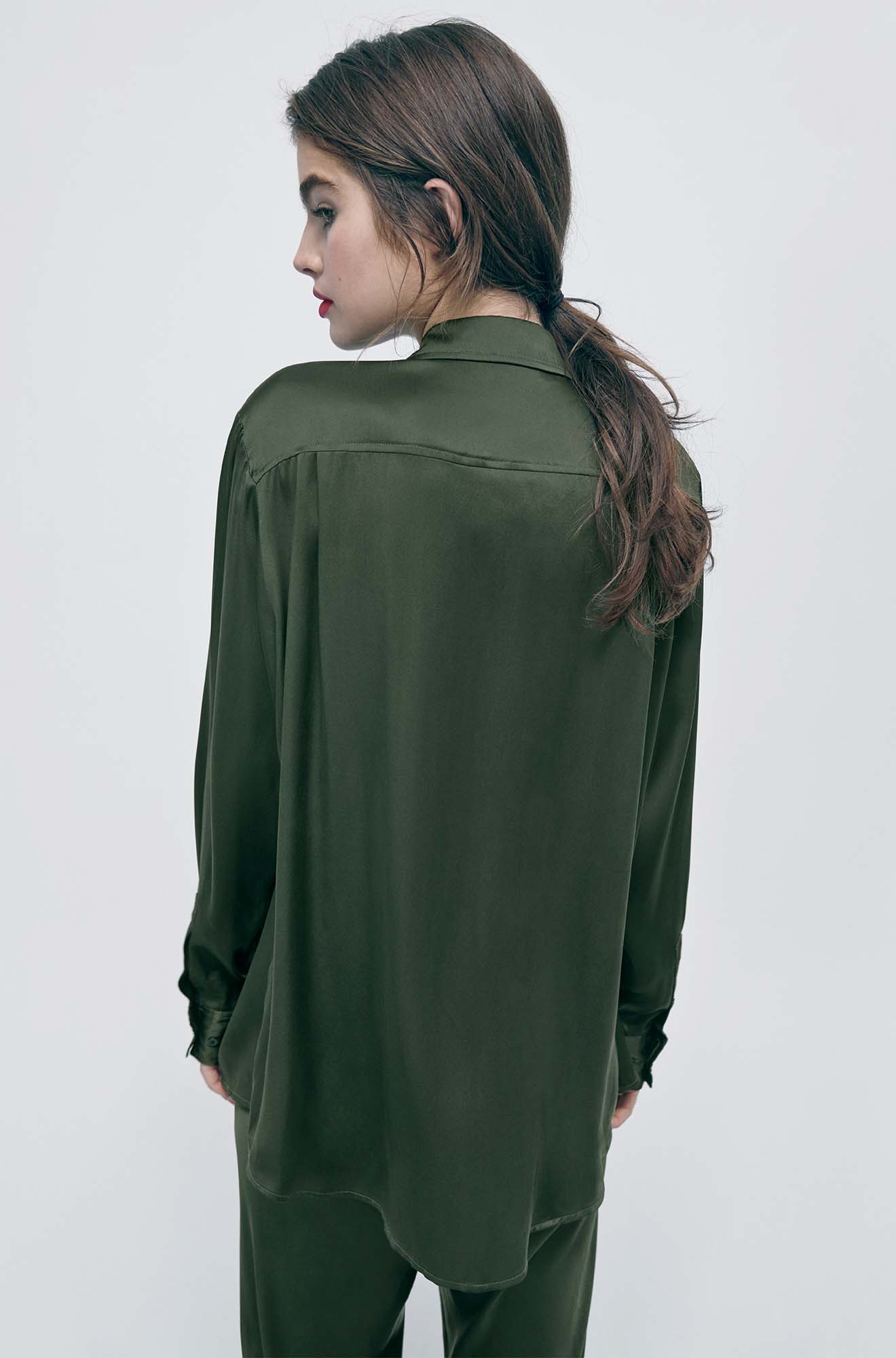 Boyfriend Shirt Cedar - Image 3