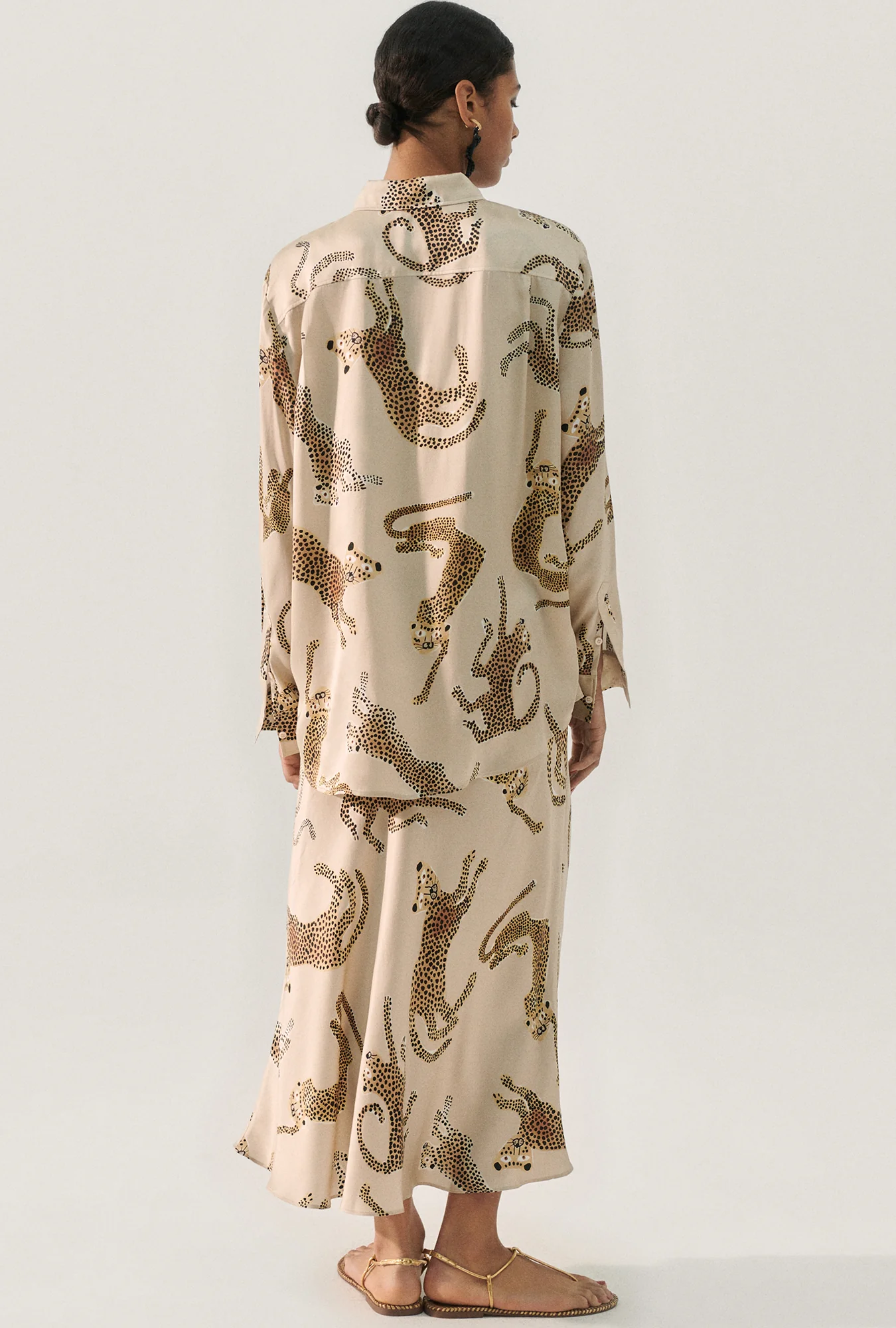 Boyfriend Shirt Jaguars Hazelnut - Image 3