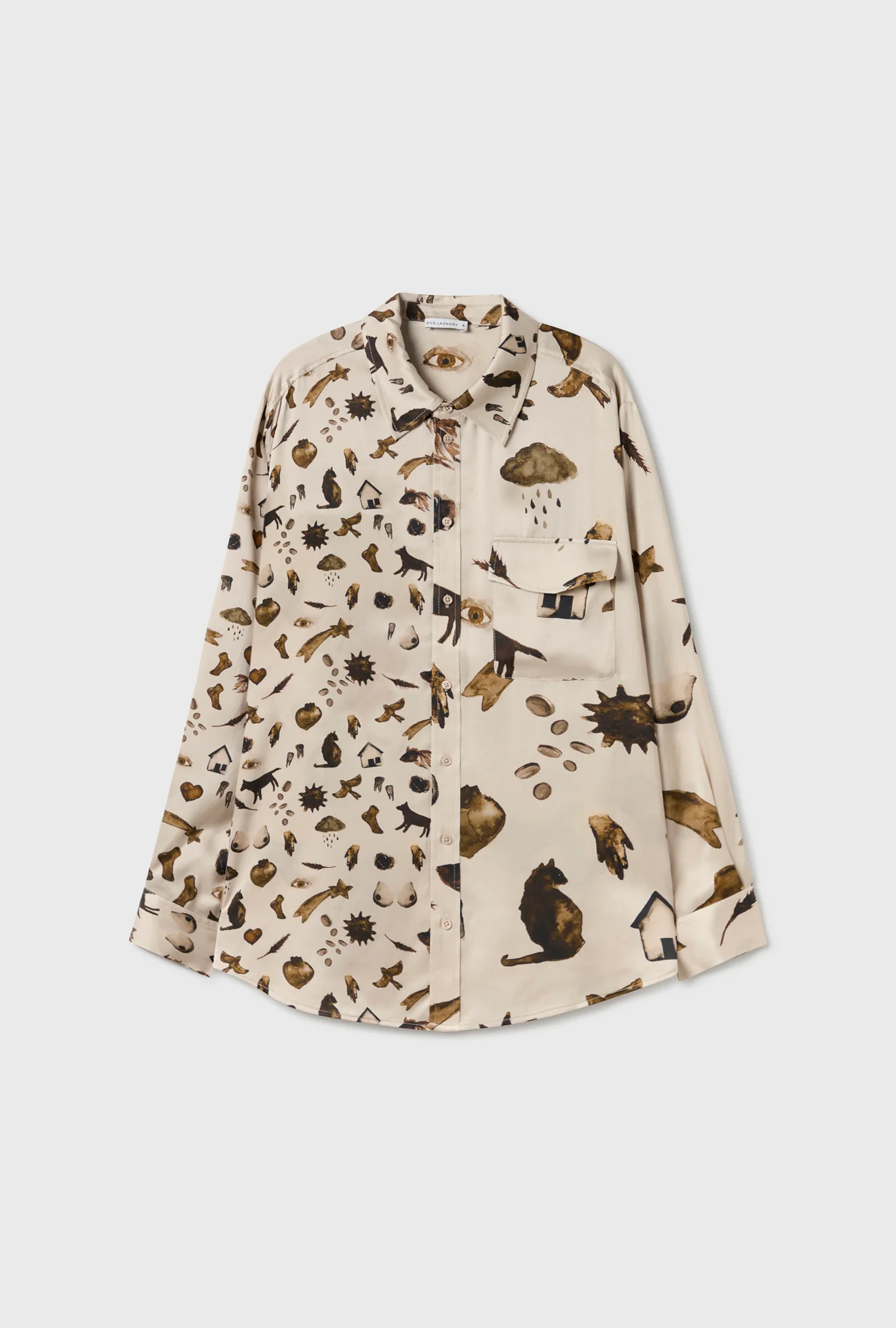 Boyfriend Shirt Miracles Hazelnut