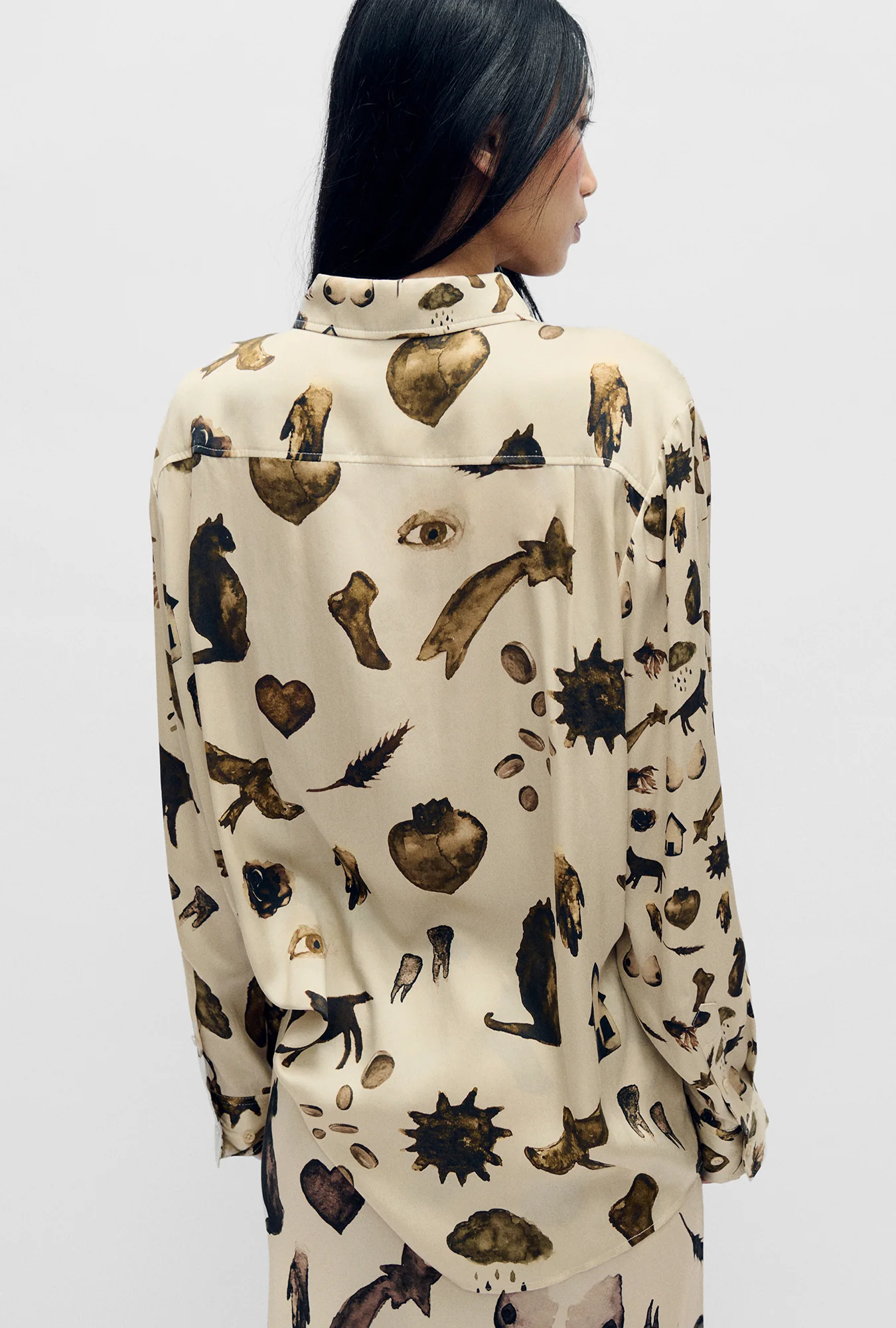 Boyfriend Shirt Miracles Hazelnut - Image 3