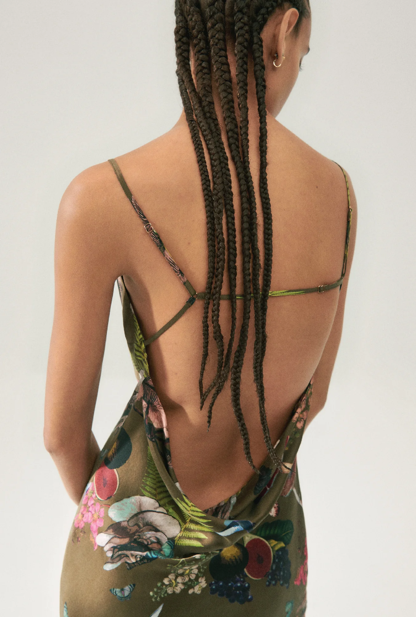 Carrie Dress Magic Mushroom Dark Earth - Image 3