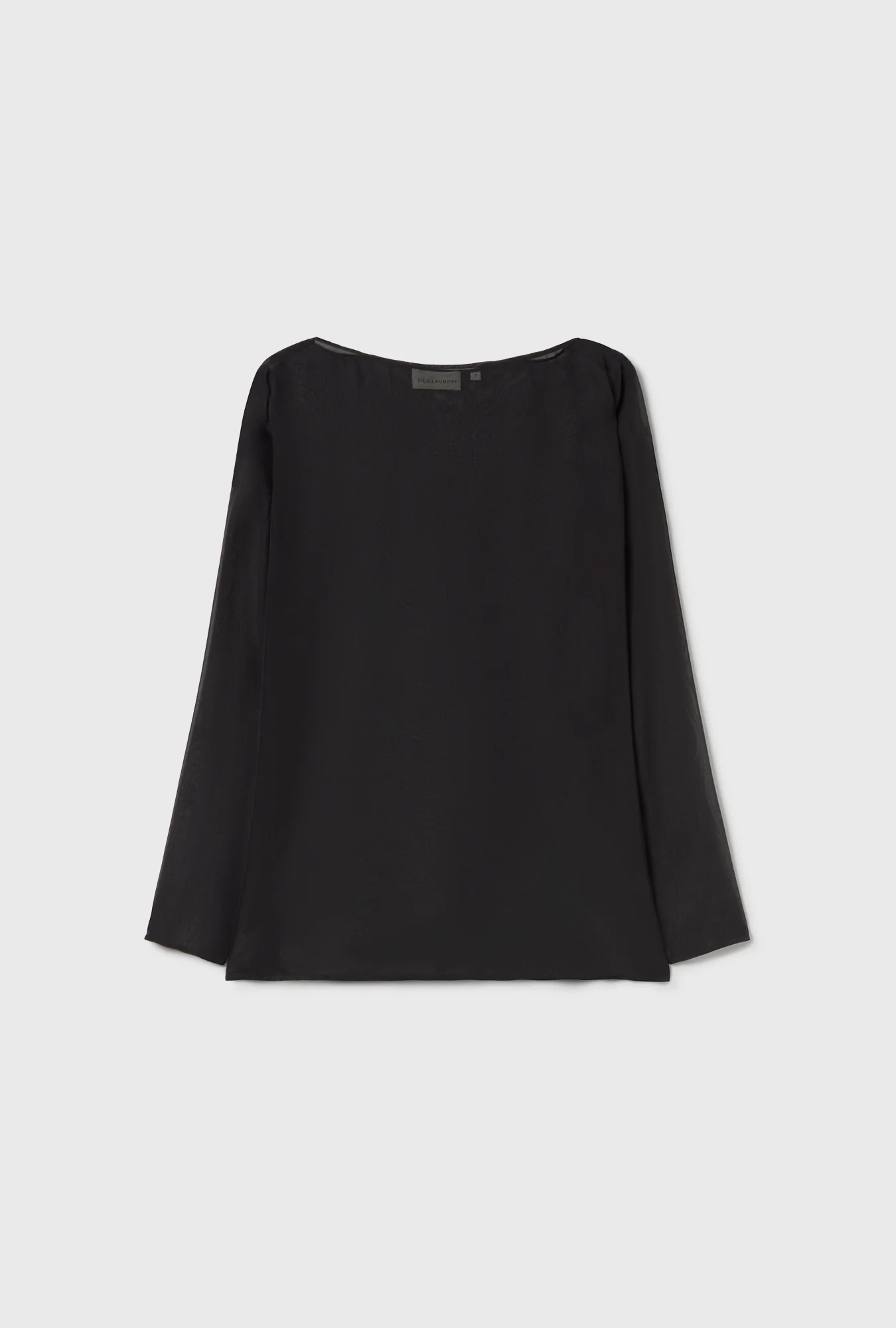 Chiffon Audrey Top Black