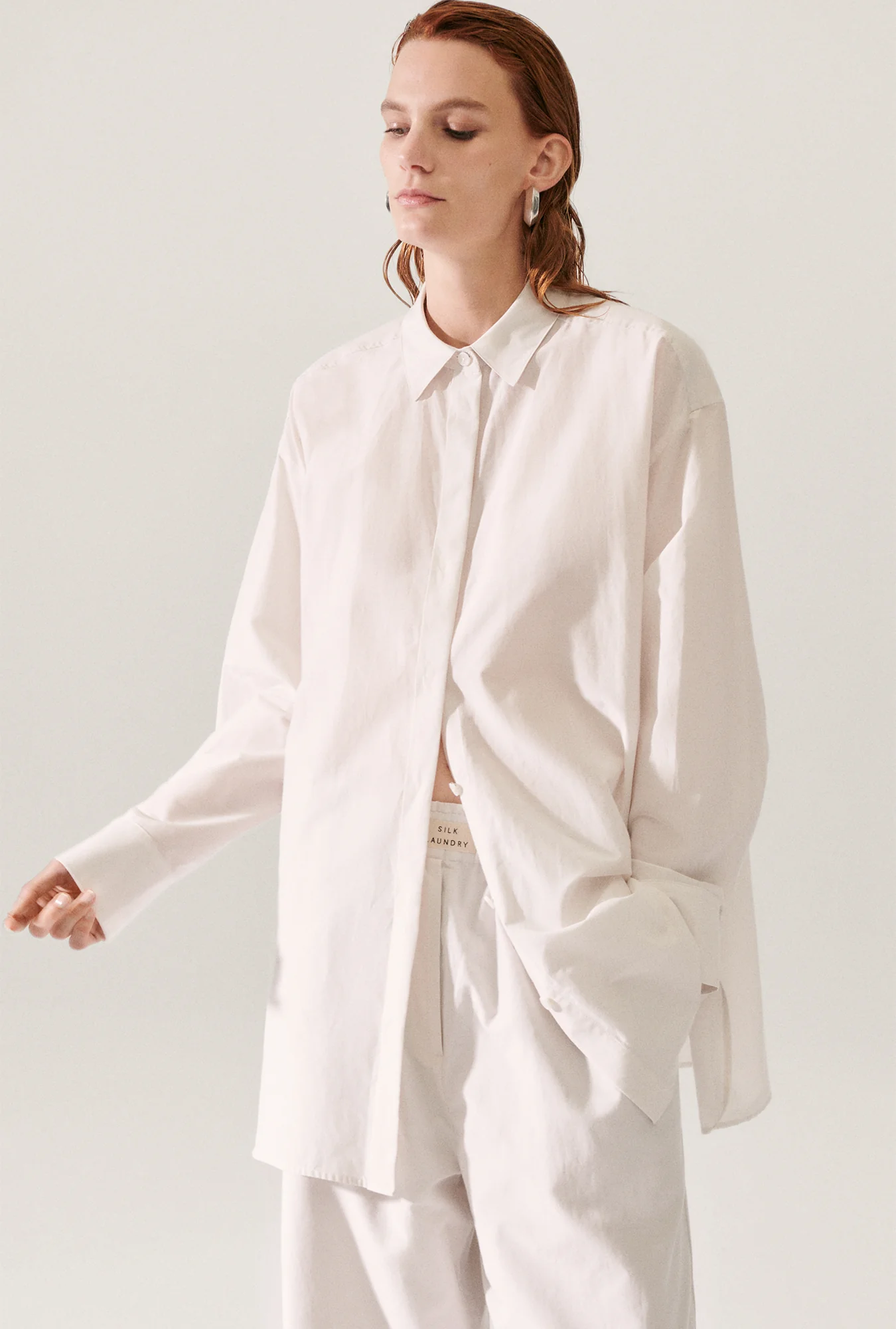 Cotton Silk Morning Shirt Dust - Image 2