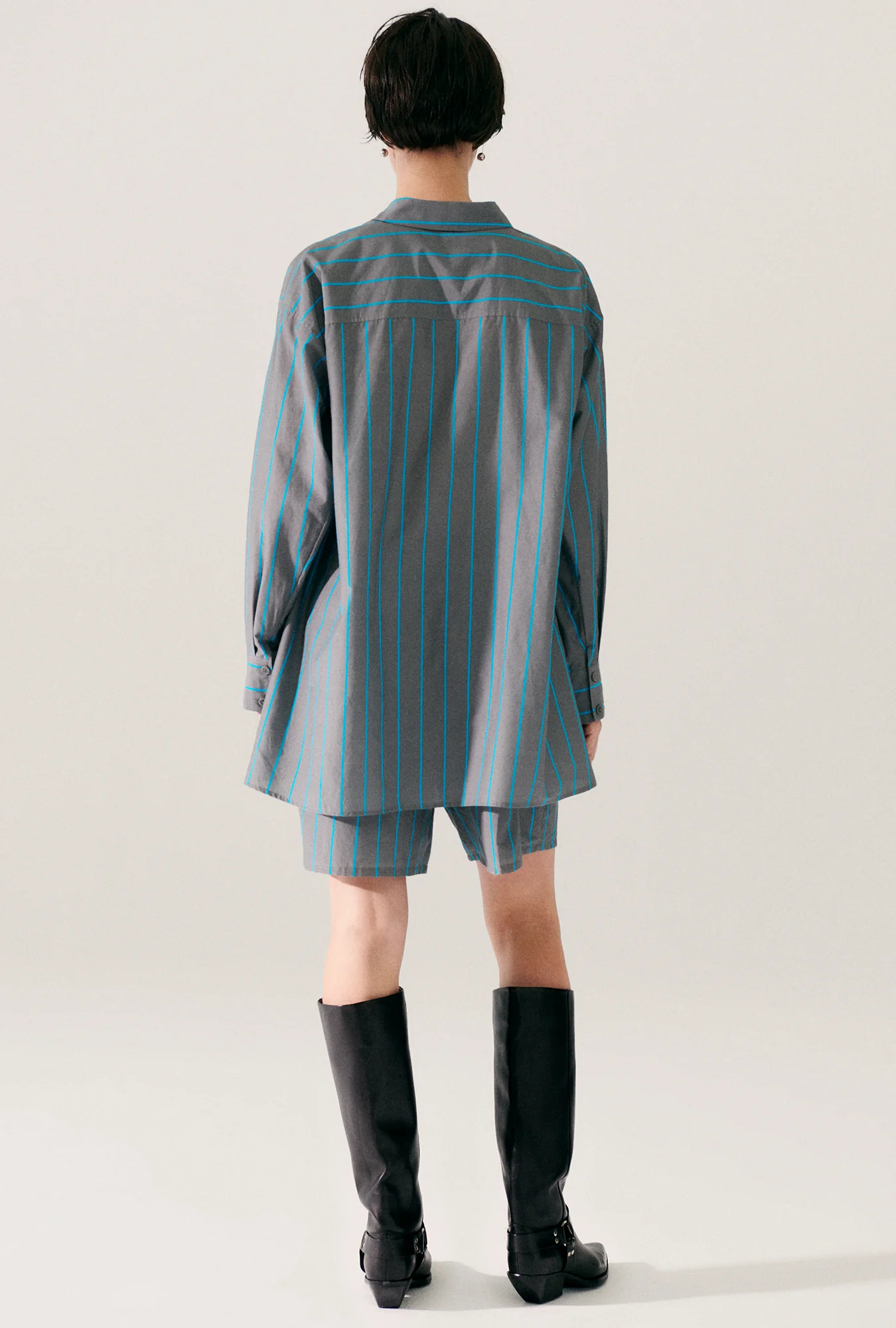 Cotton Silk Morning Shirt Oxygen Stripe - Image 3