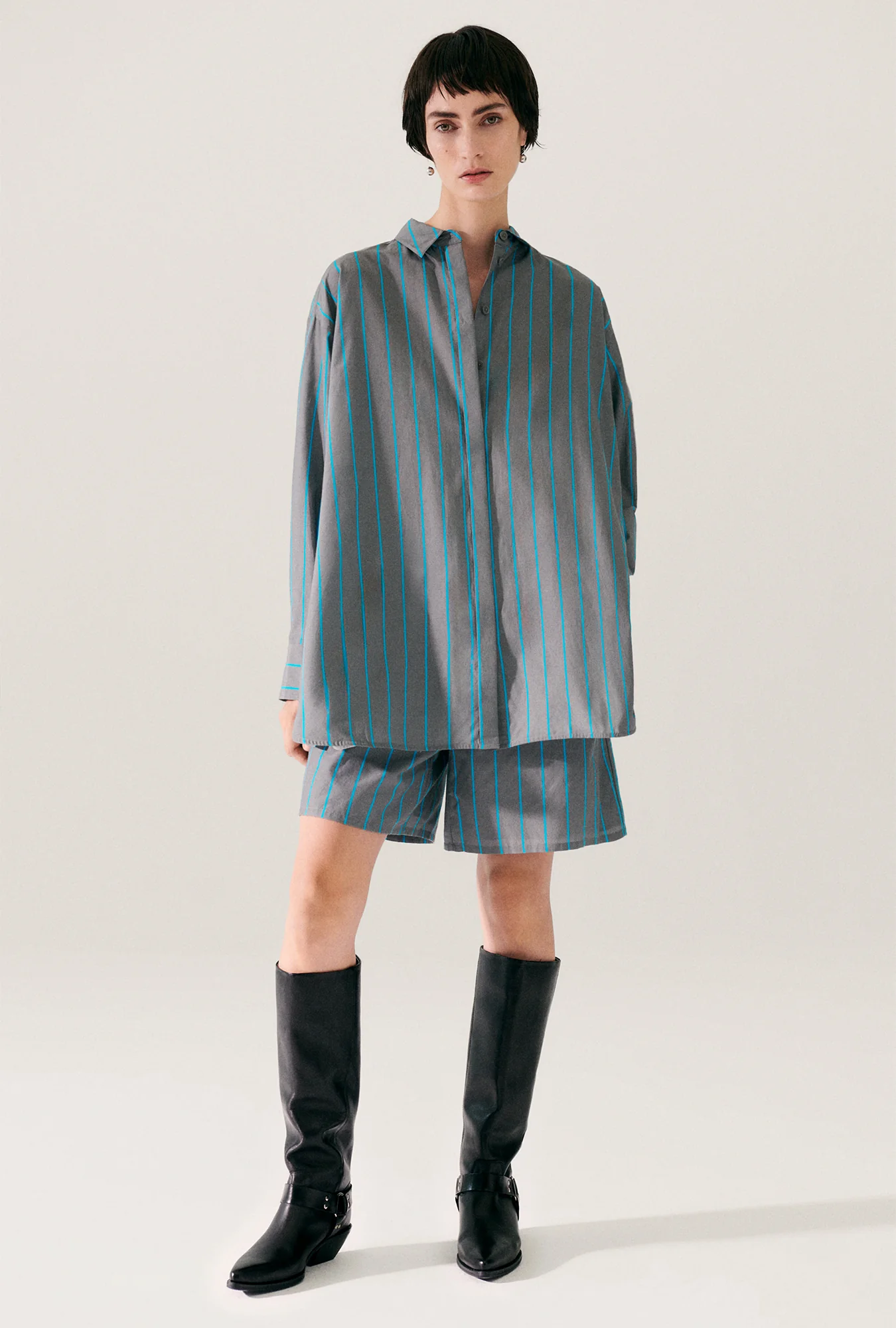 Cotton Silk Morning Shirt Oxygen Stripe - Image 7