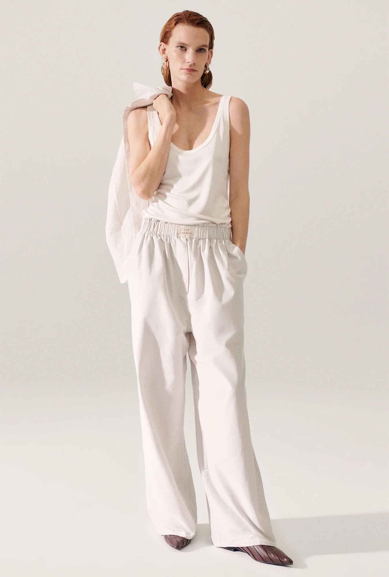 Cotton Silk Paper Bag Pants Dust - Image 6