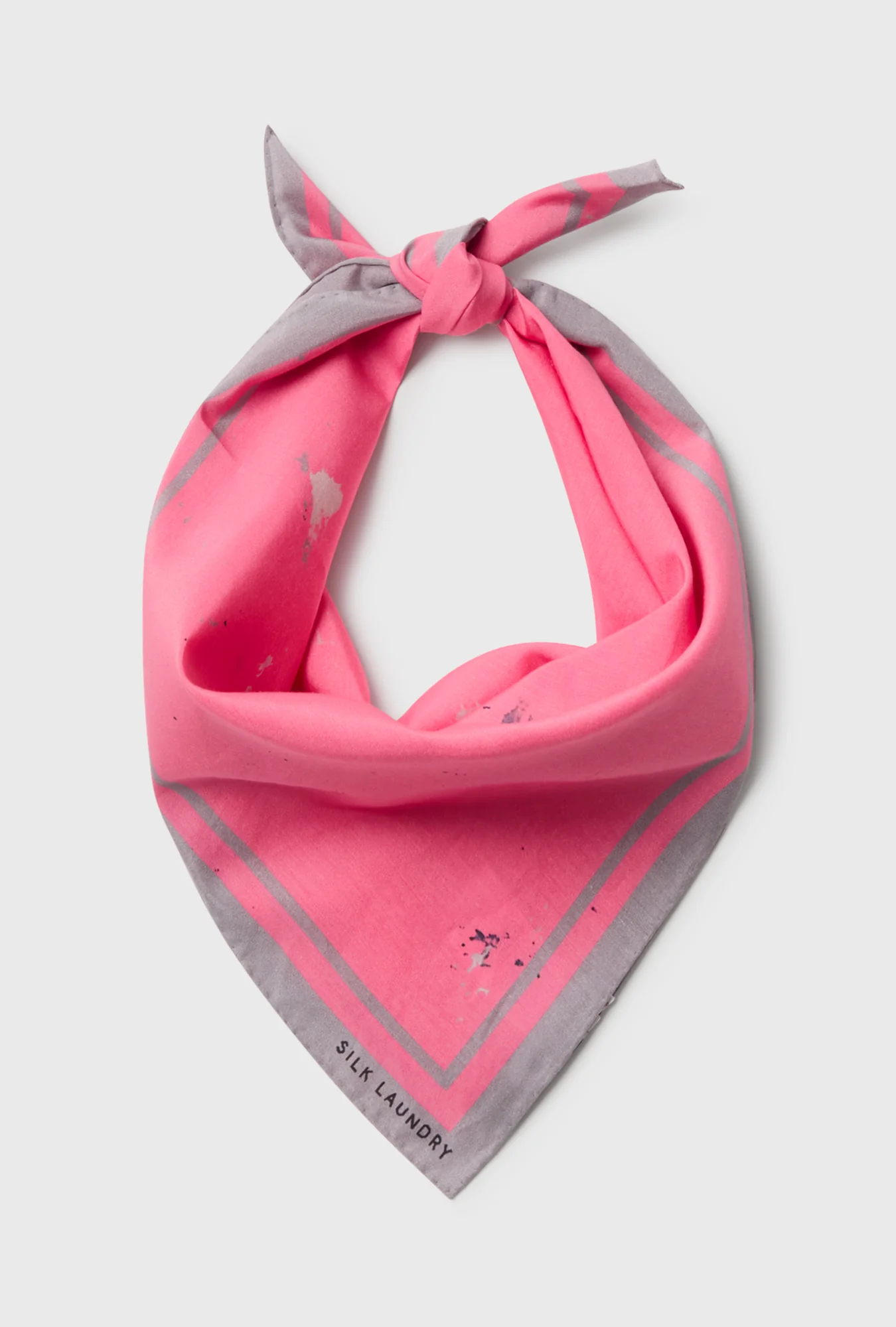 Cotton Silk Scarf Hog Wash - Image 2