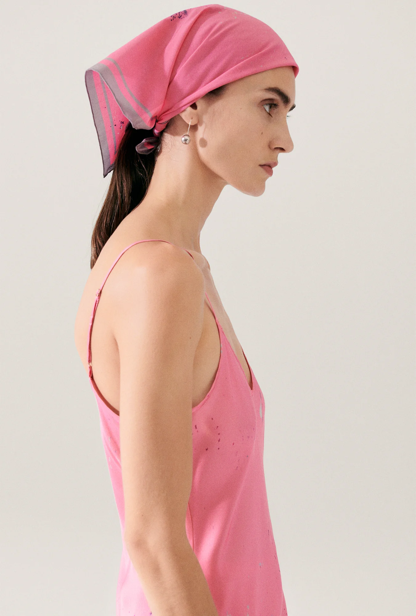 Cotton Silk Scarf Hog Wash - Image 3