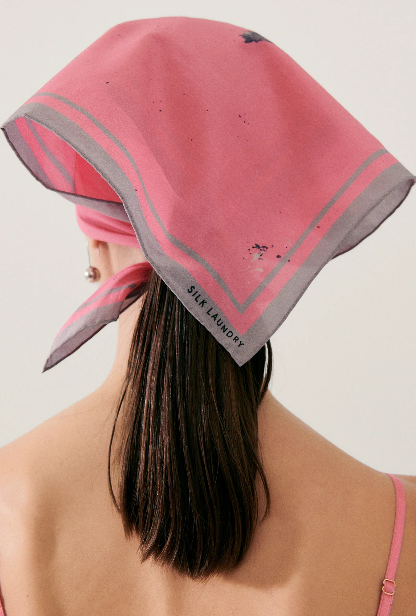 Cotton Silk Scarf Hog Wash - Image 4
