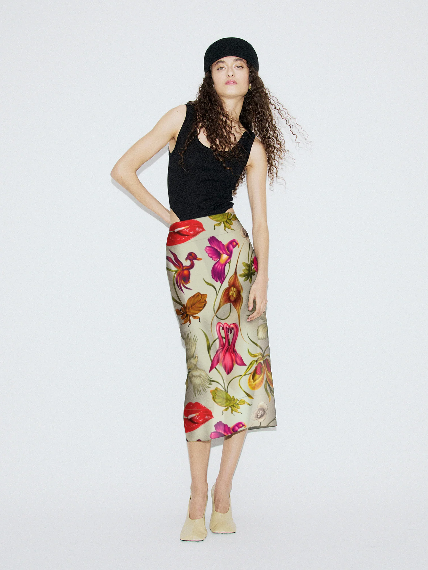 Cotton Silk Spectrum Skirt Wonderland - Image 2