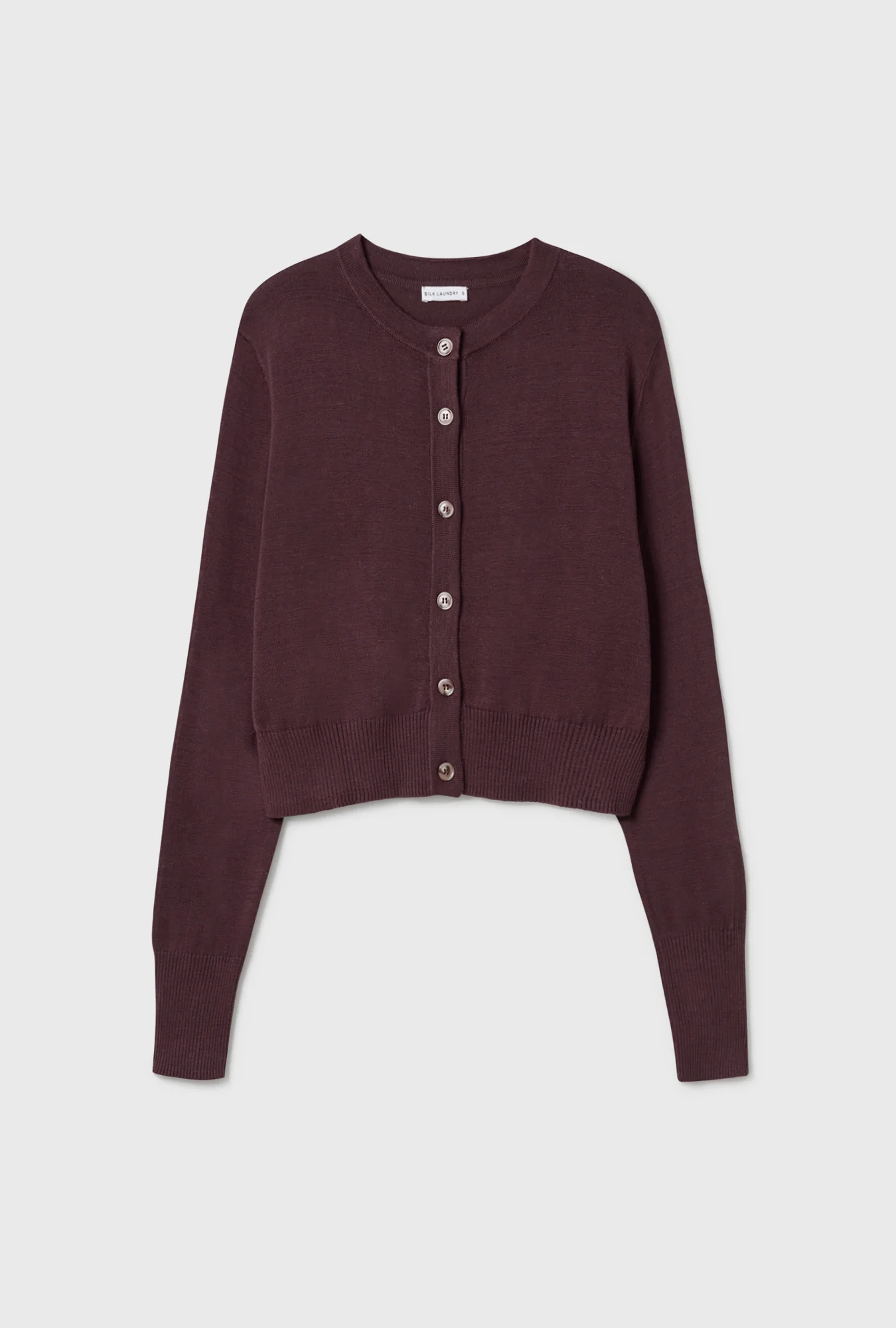 Cropped Cardigan Cacao