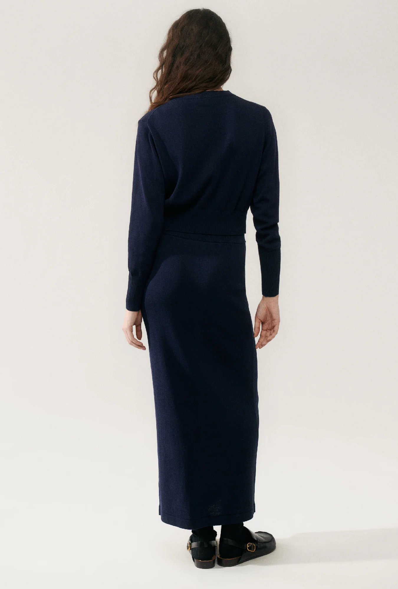 Cropped Cardigan Midnight - Image 3