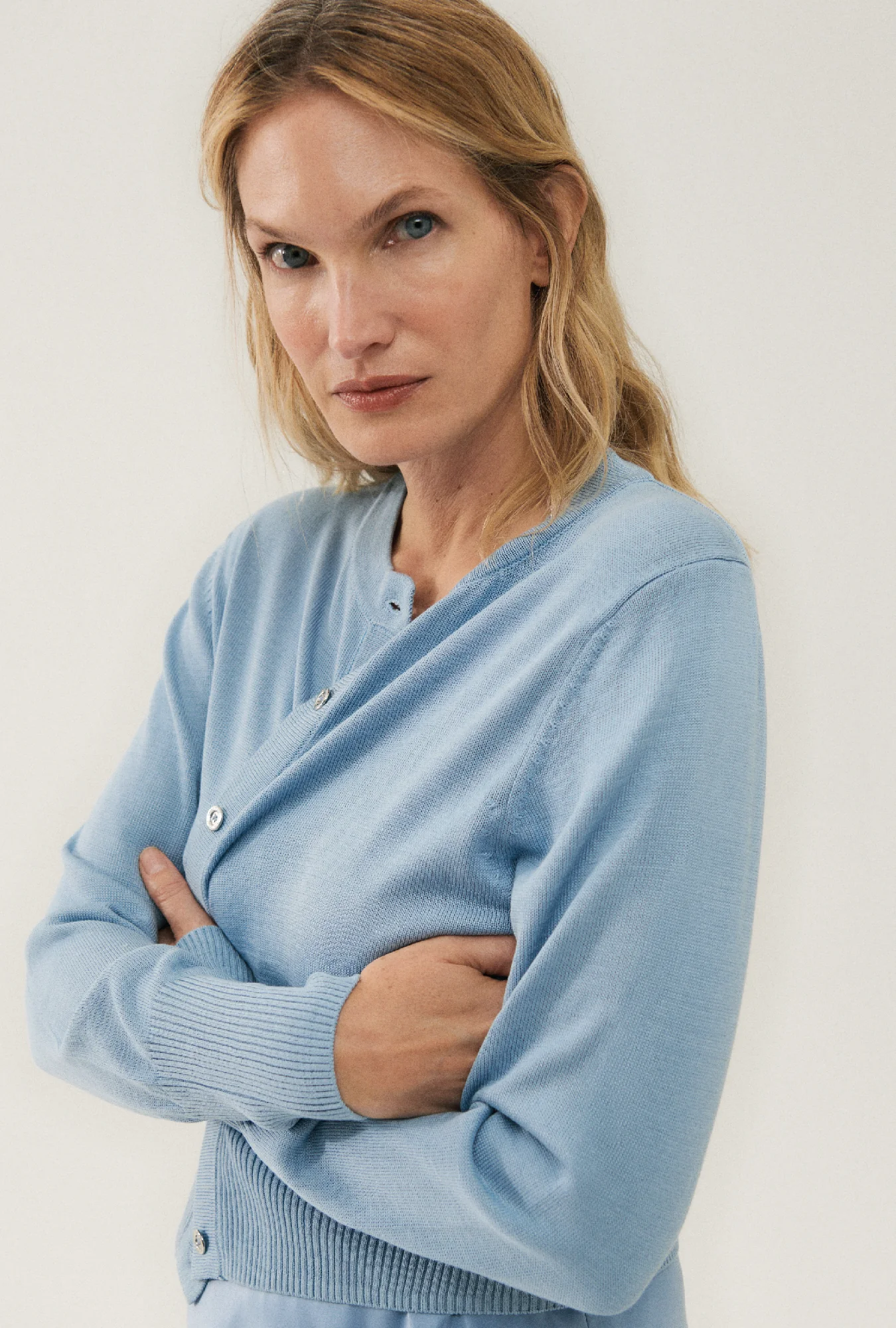 Cropped Cardigan Sky - Image 4