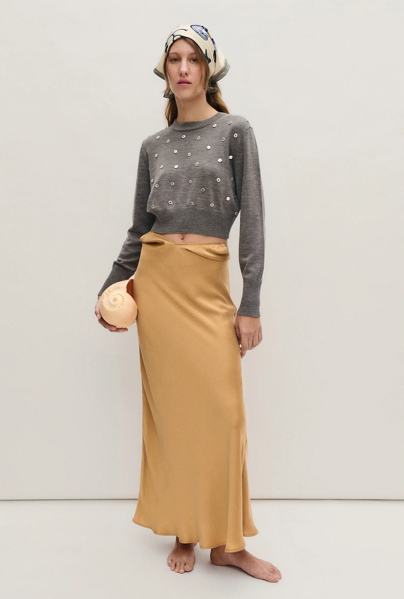 Cropped Crewneck Pearl - Image 2