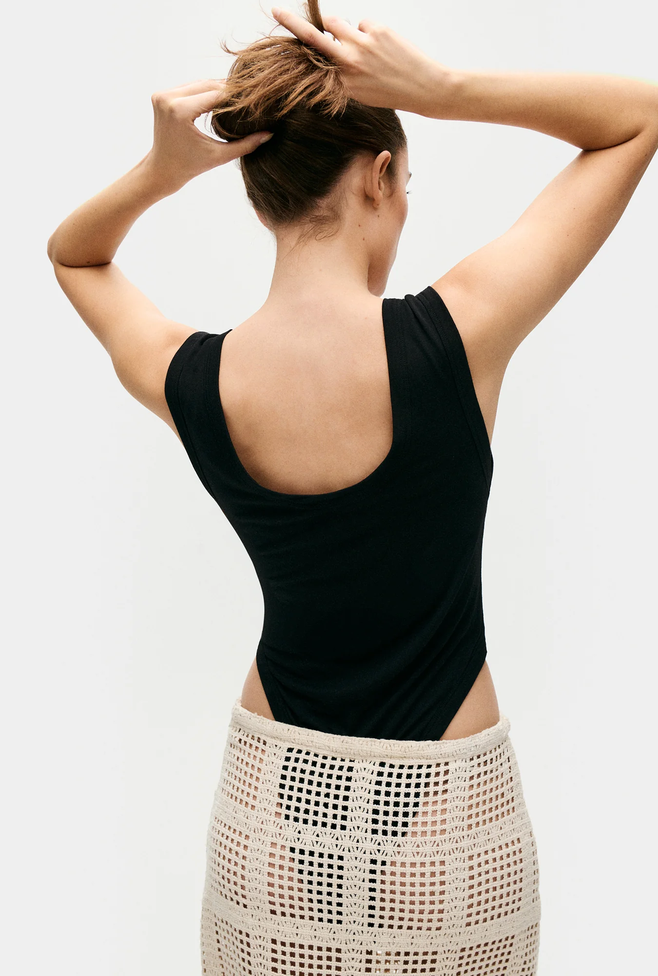 Cutaway Bodysuit Black - Image 4