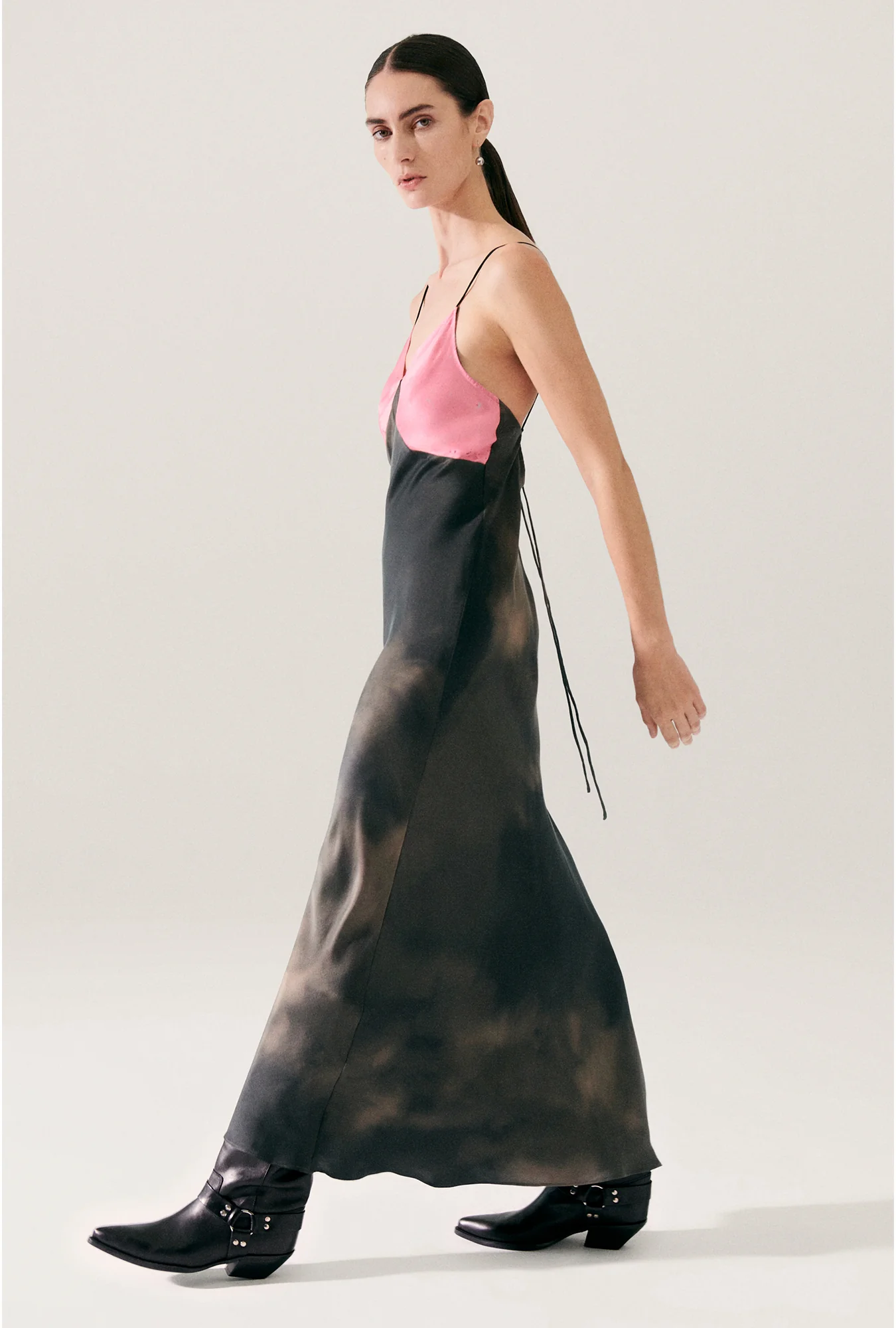 Deco Rouleau Dress Smoke / Hog Wash - Image 3