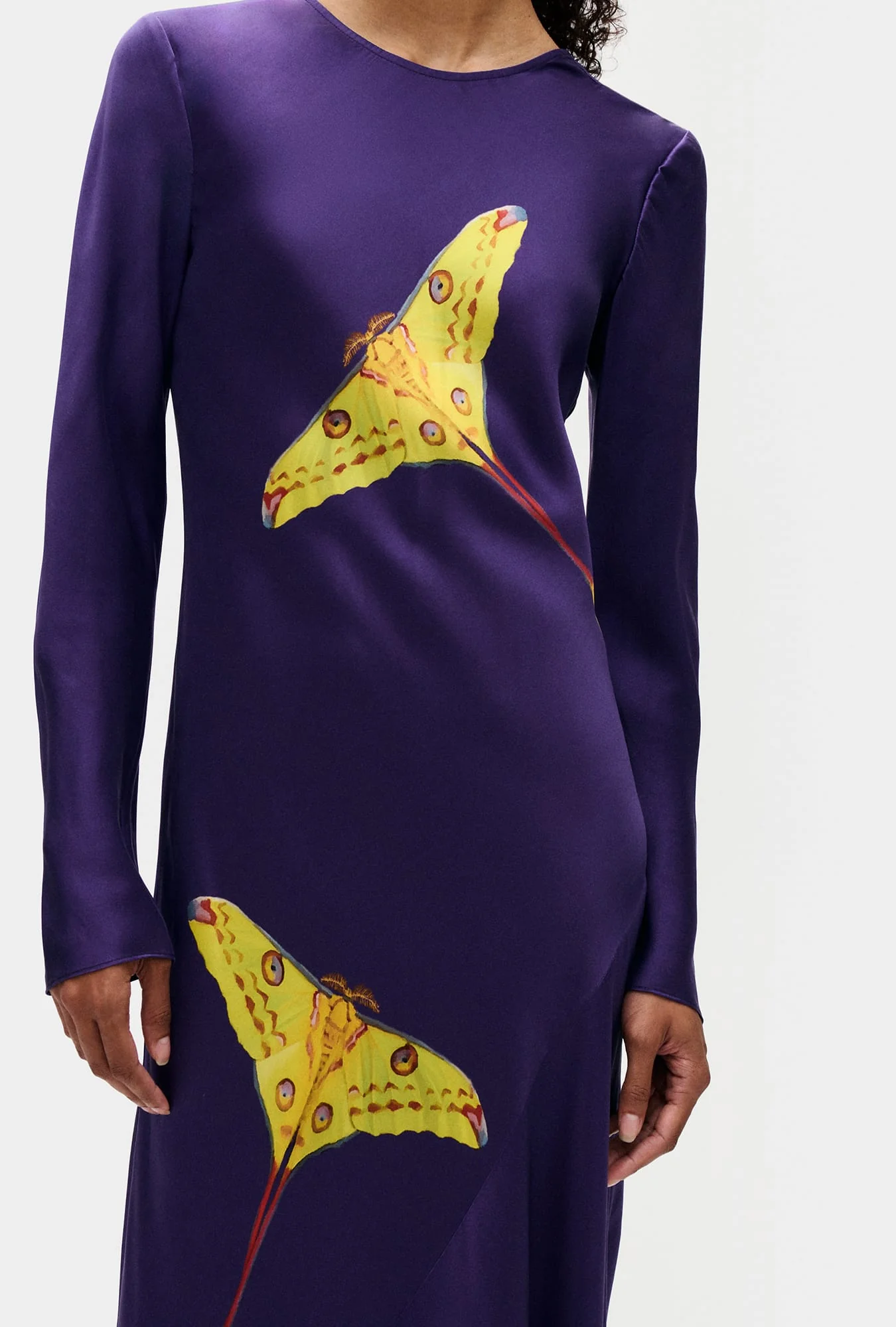 Full Sleeve Bias Dress Symbiotic - Image 4