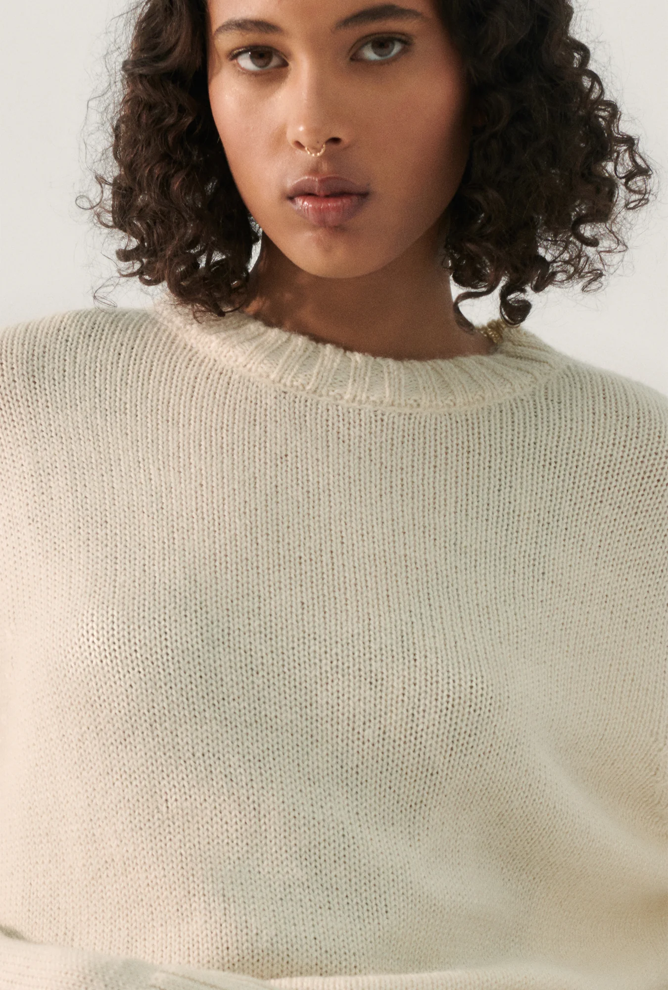 Knit Crewneck Natural - Image 4