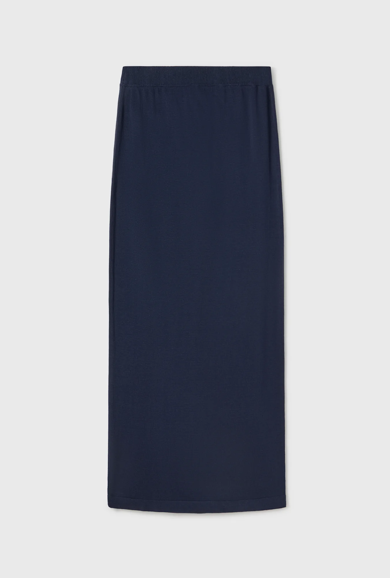 Knit Straight Skirt Midnight