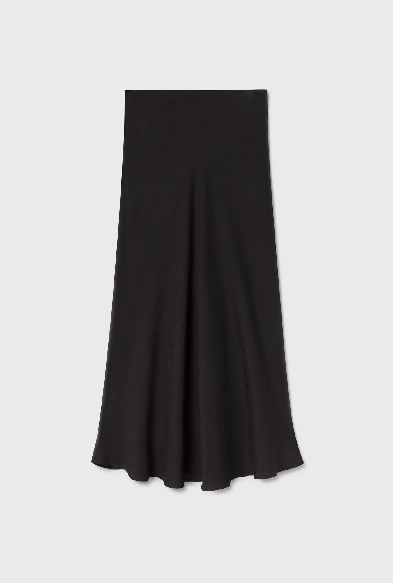 Long Bias Cut Skirt Coral Jacquard