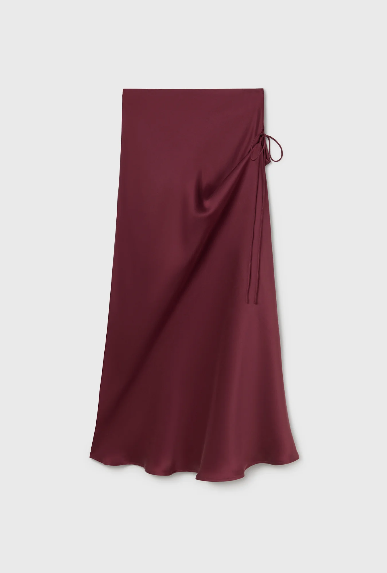 Long Bias Cut Skirt Deadleaf - Image 4