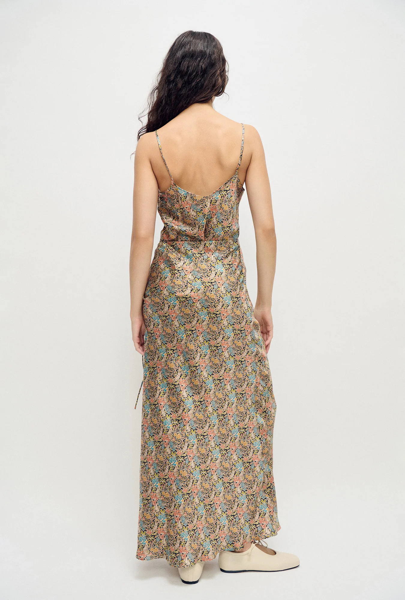 Long Bias Cut Skirt Sugar Floral - Image 3