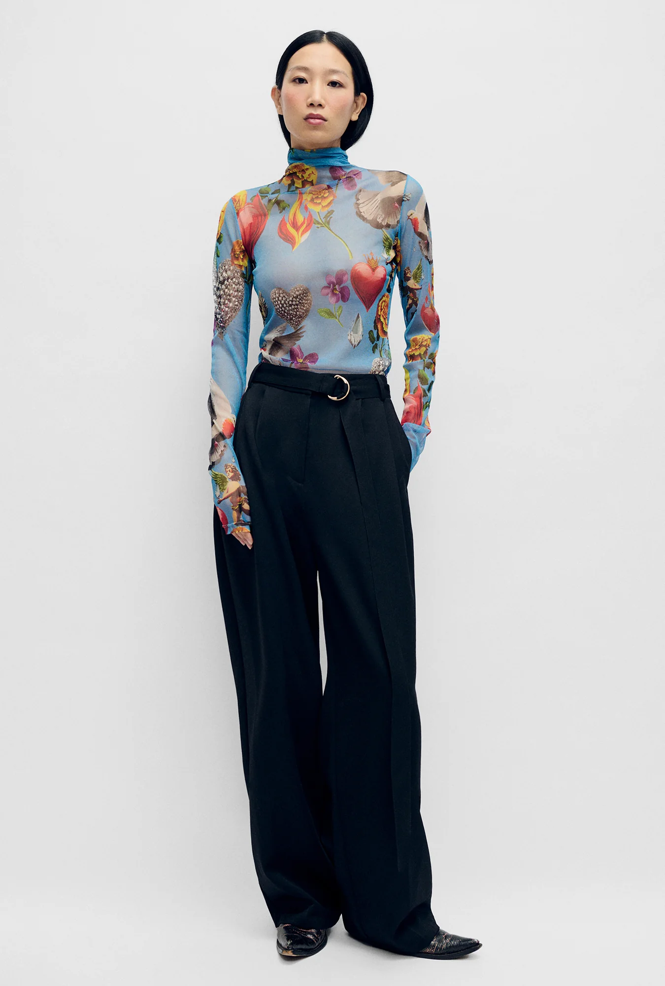 Mesh Turtleneck Dearly Beloved Mirage - Image 2