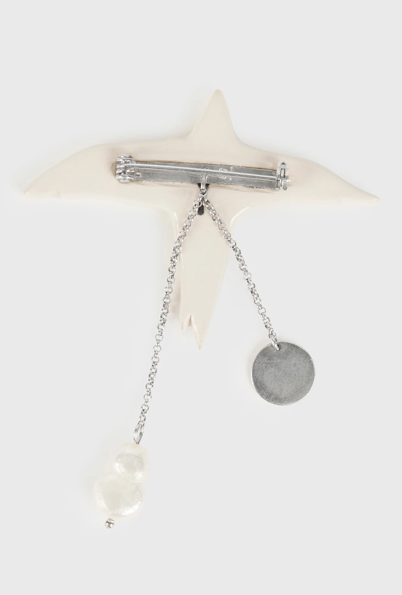 Raven Brooch White - Image 2