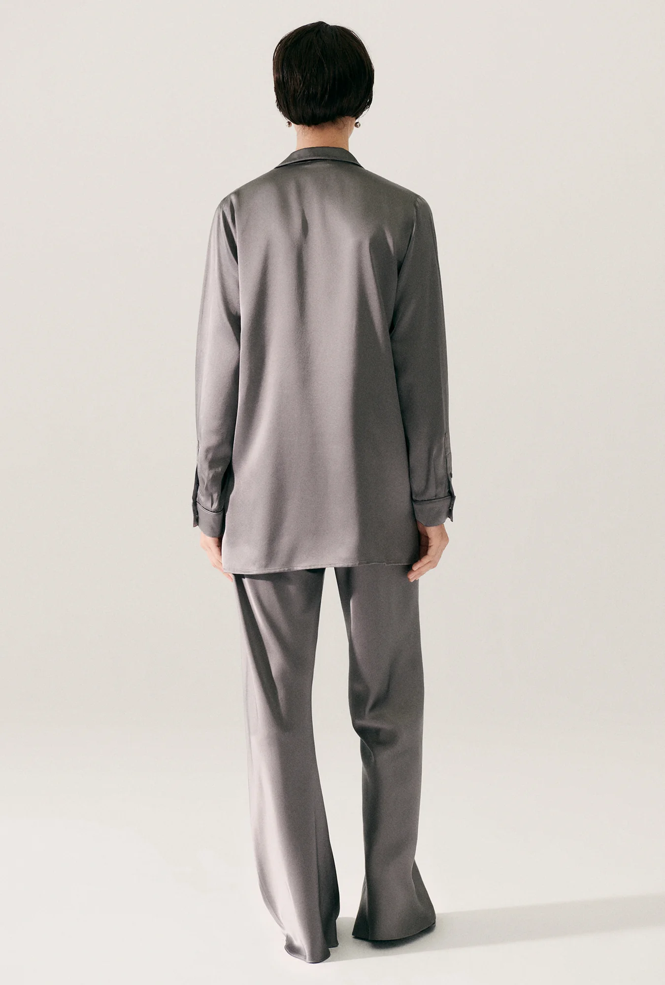Relaxed Blazer Grey Pearl - Image 3