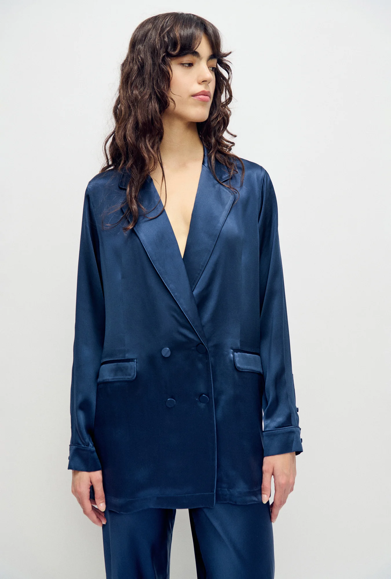 Relaxed Blazer Midnight - Image 3