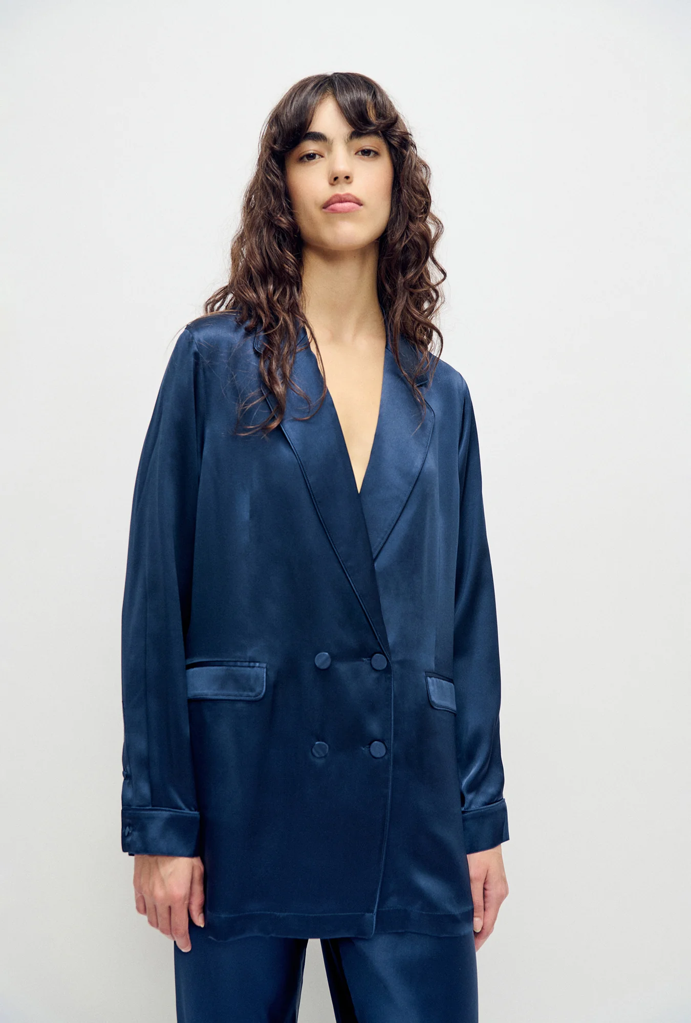 Relaxed Blazer Midnight - Image 6