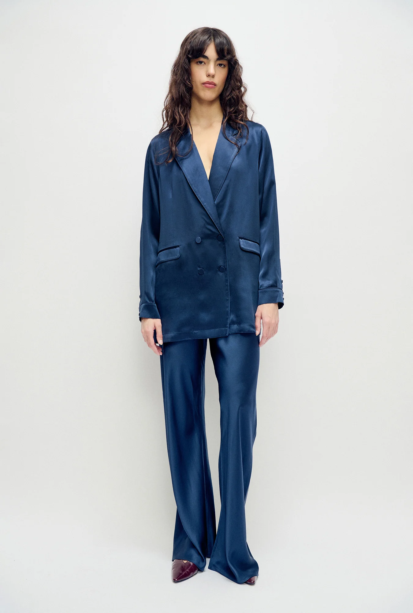 Relaxed Blazer Midnight - Image 7