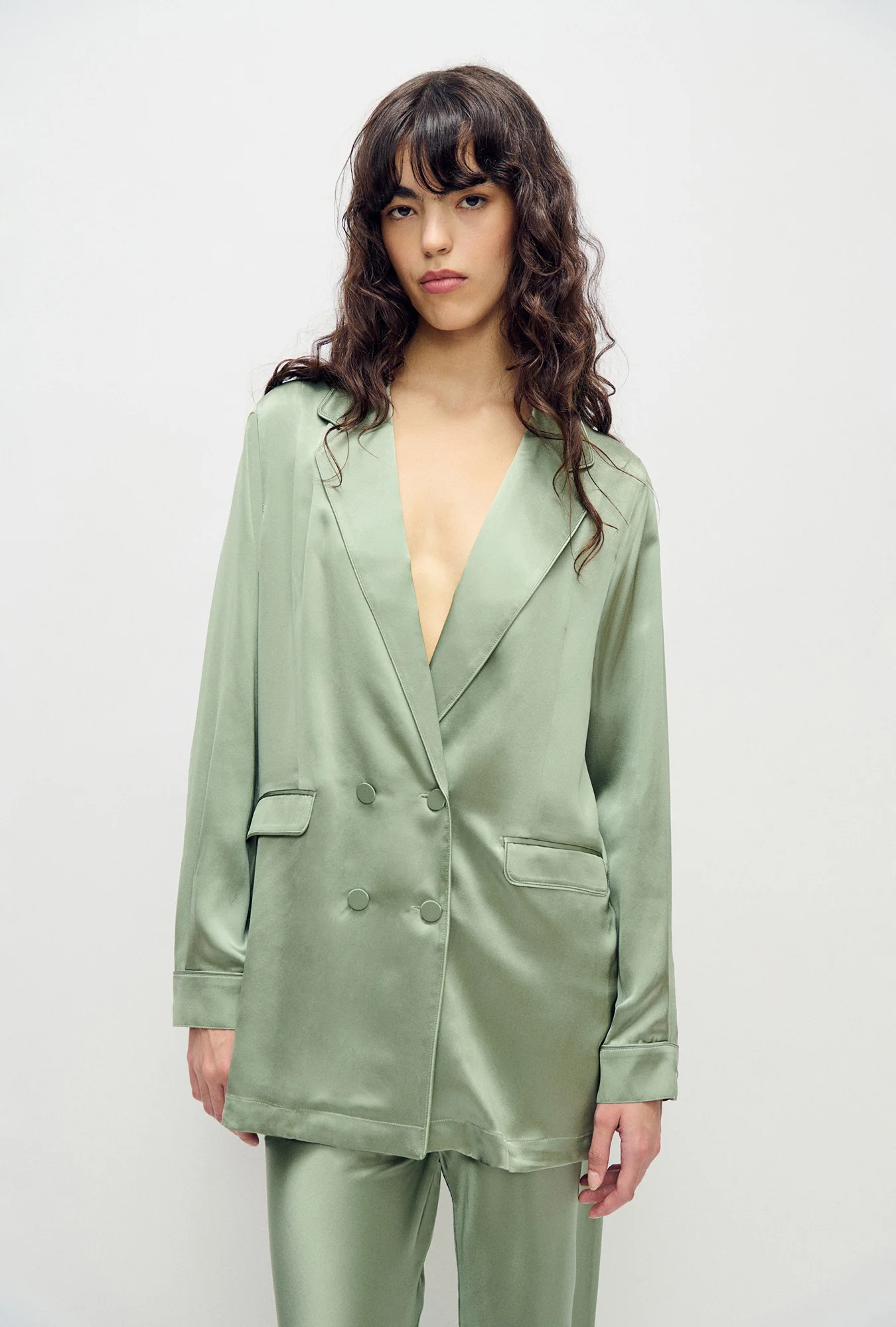 Relaxed Blazer Moonshine - Image 2